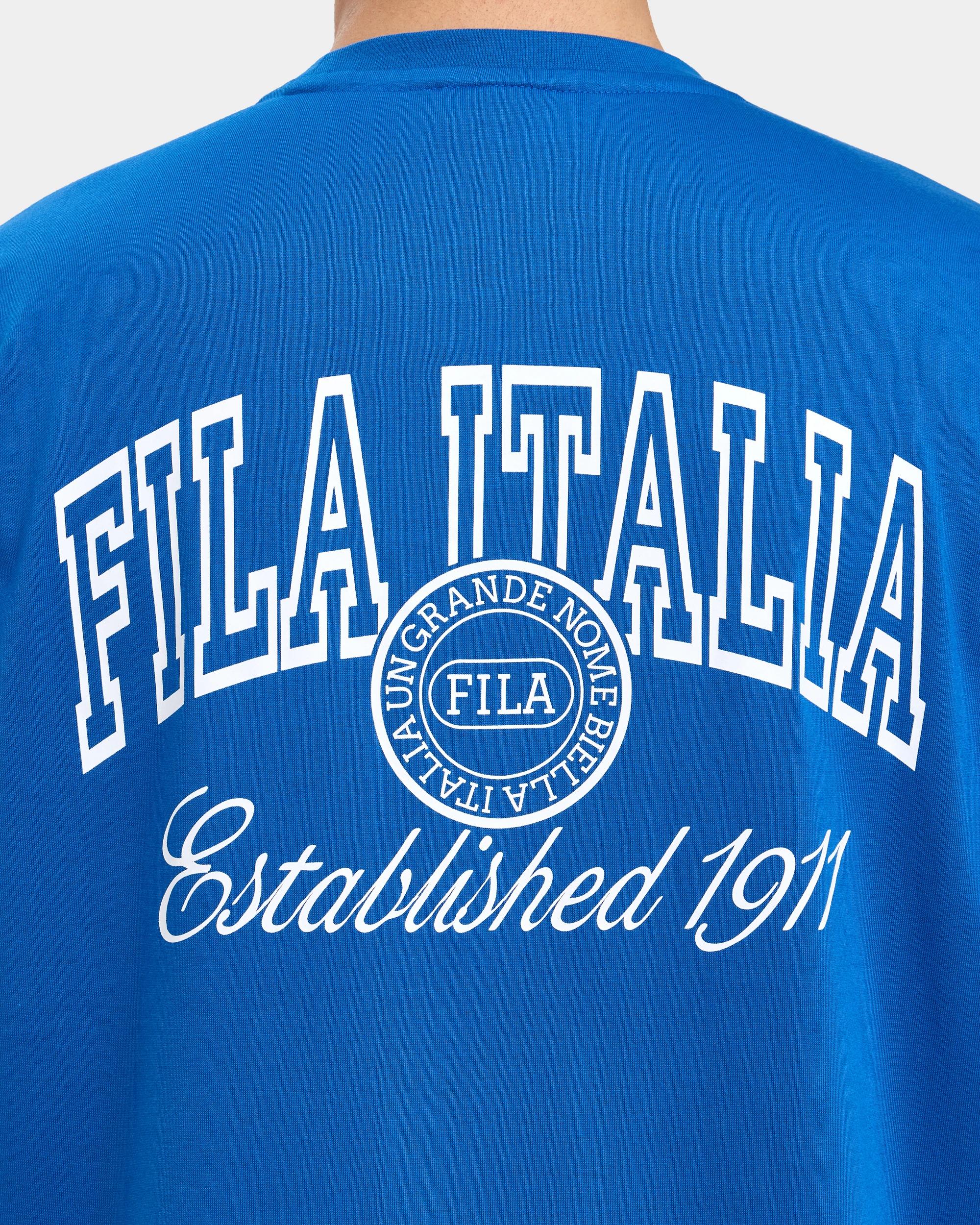 5 Fila Carlo Graphic T-Shirt CLASSIC BLUE, 5 of 7