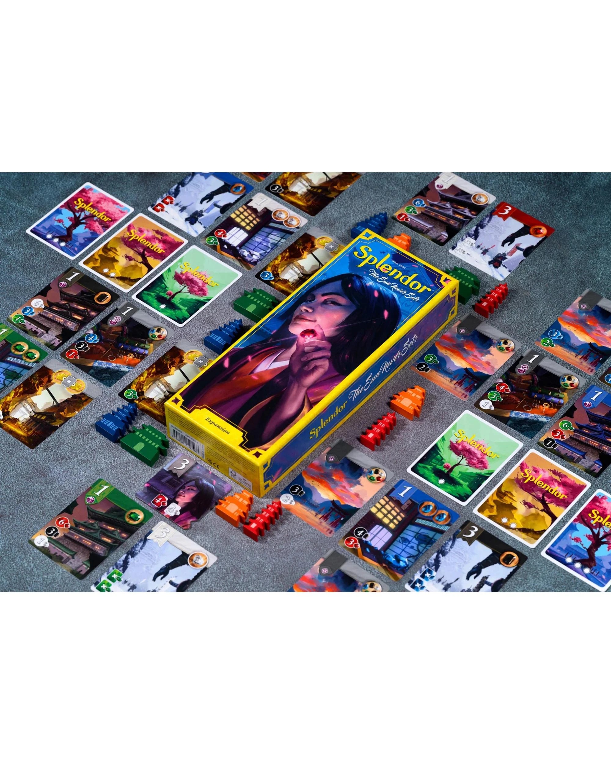 3 Splendor The Sun Never Sets Expansion Card Game, 3 of 4