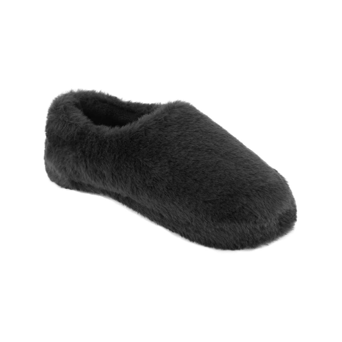 1 Furry Slippers Char Grey, 1 of 3