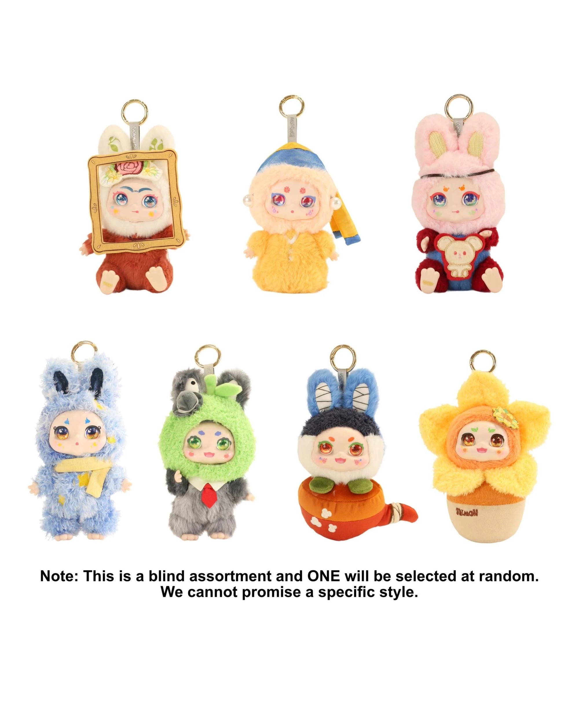 2 Kimmon Explore Famous Paintings Plush Doll Blind Box, 2 of 10