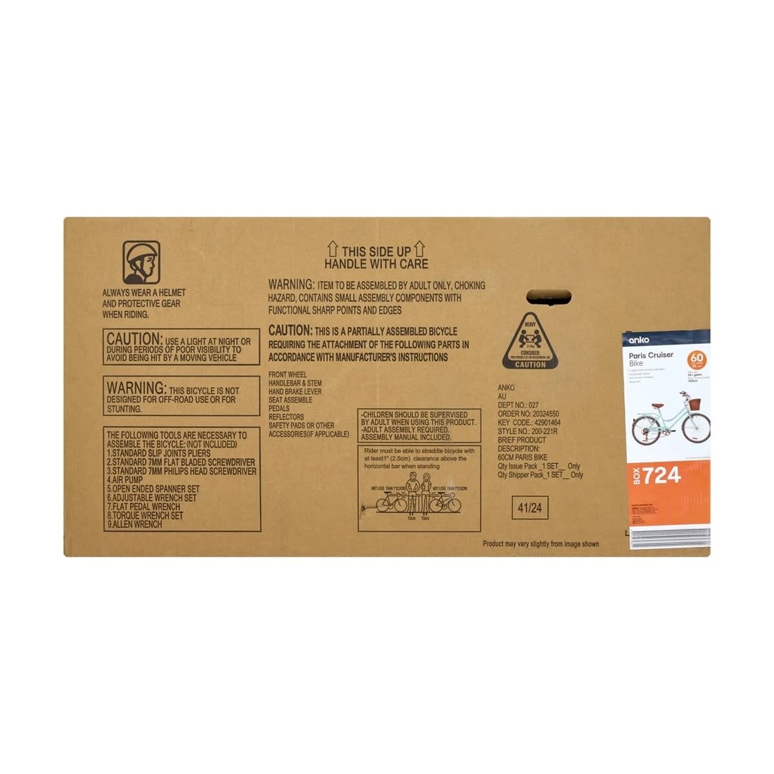 8 60cm Paris Cruiser Bike, 8 of 8