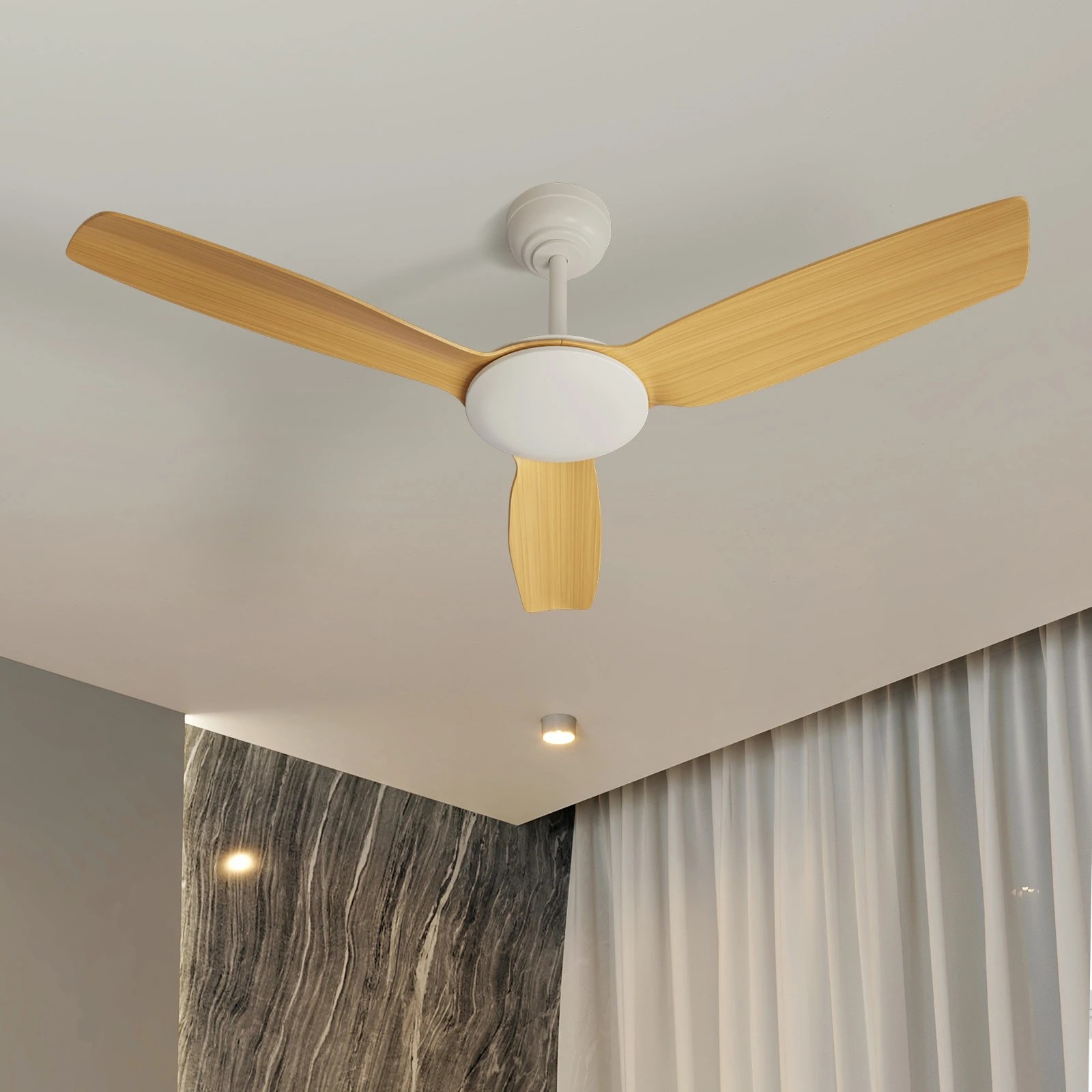 3 Vevare 52" Ceiling Fan DC Motor with Remote 5 Speed, 3 of 10