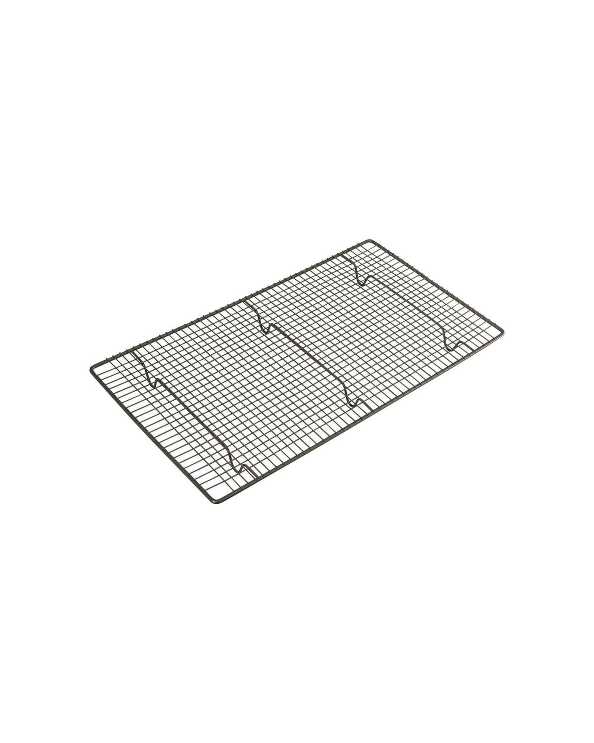 1 Bakemaster Carbon Steel Cooling Tray Rack Large Non-Stick Oven Safe Durable - Black, 1 of 1
