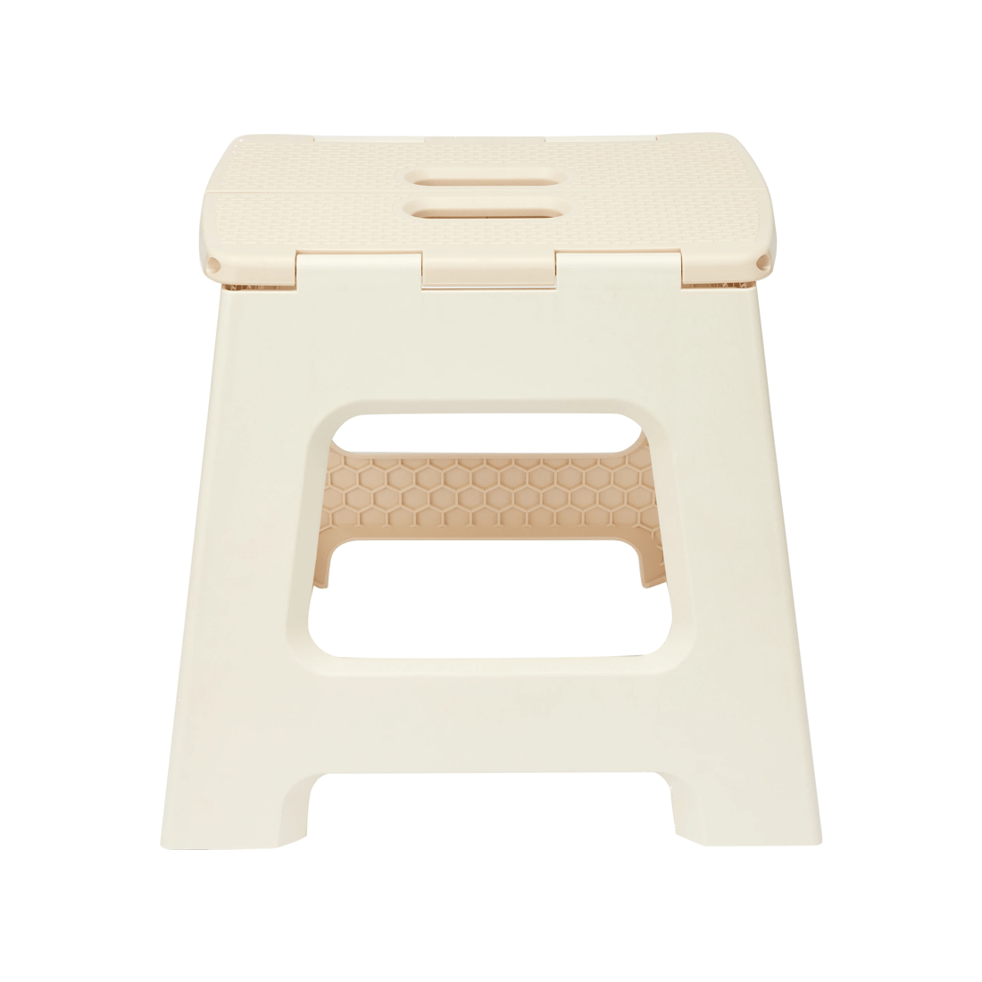 1 Folding Step Stool - Cream, 1 of 7