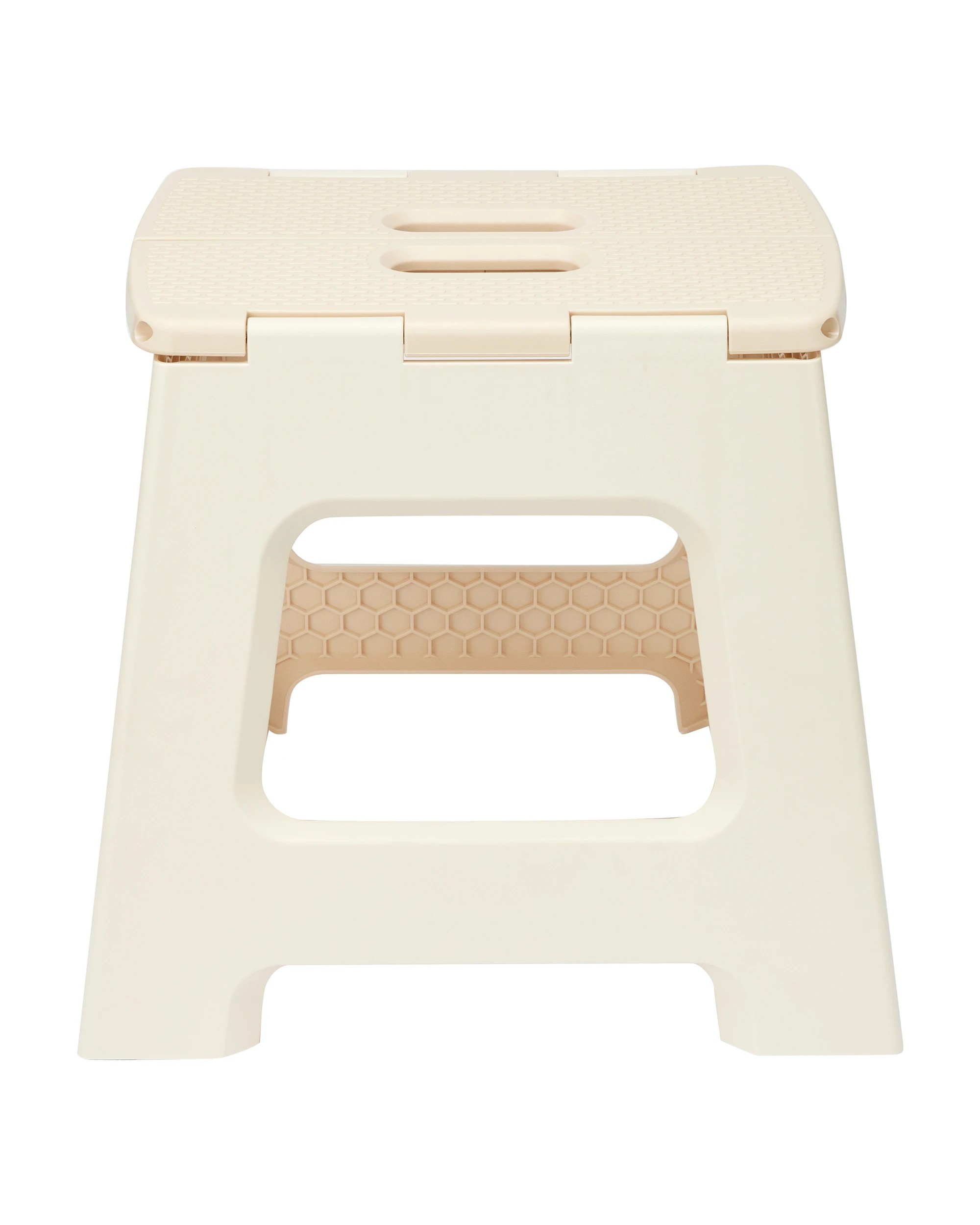 1 Folding Step Stool - Cream, 1 of 7