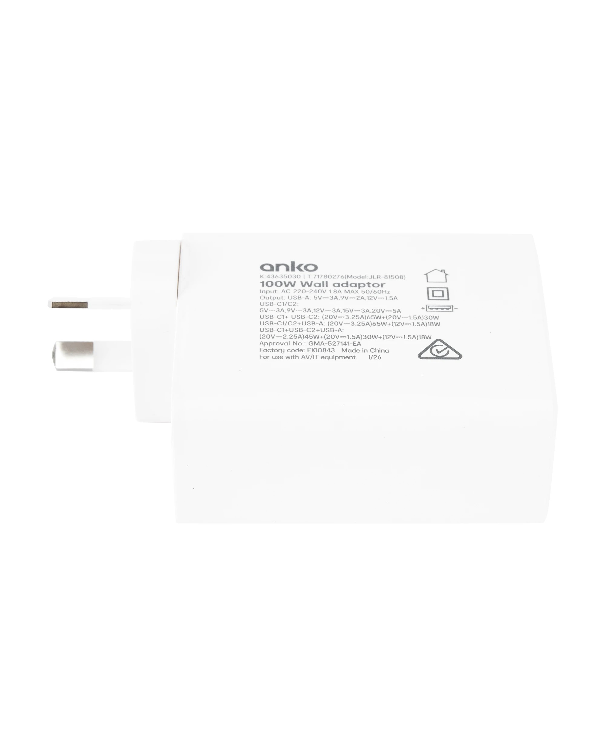 4 100W Wall Charger, 4 of 7