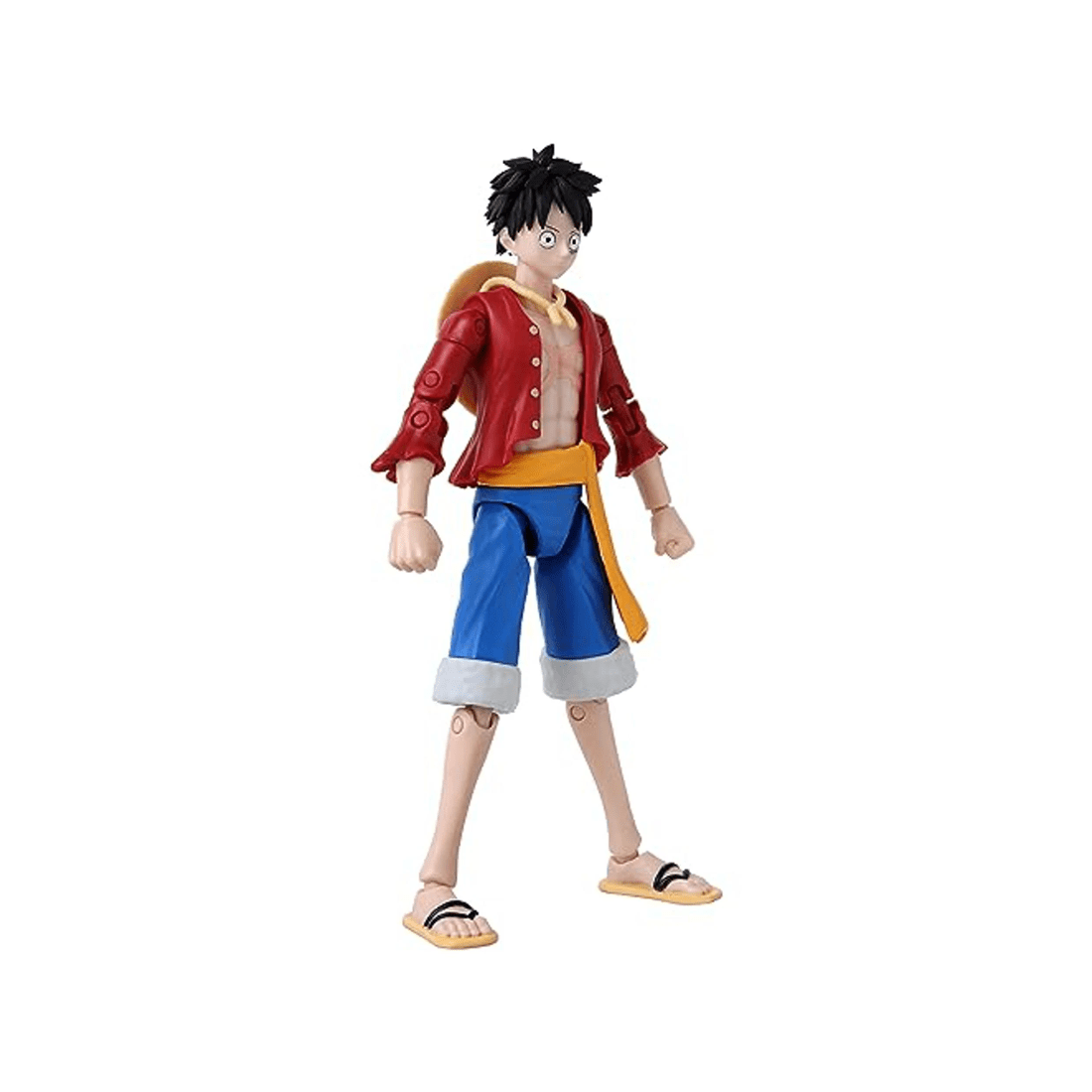 7 Bandai Anime Heroes One Piece Monkey D Luffy Renewal Version Action Figure, 7 of 8