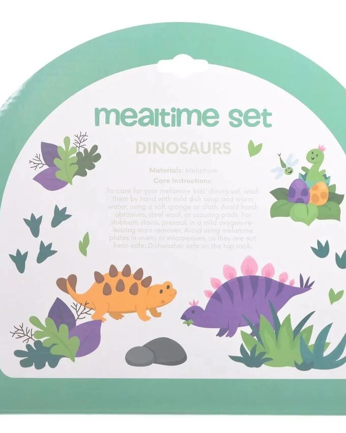 Gibson Gifts Kids Dinner Mealtime Set Dinosaurs 5-Piece, 27277 - Kmart