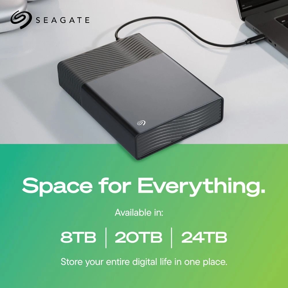 6 Seagate 8TB One Touch USB-C Hard Drive, 6 of 9