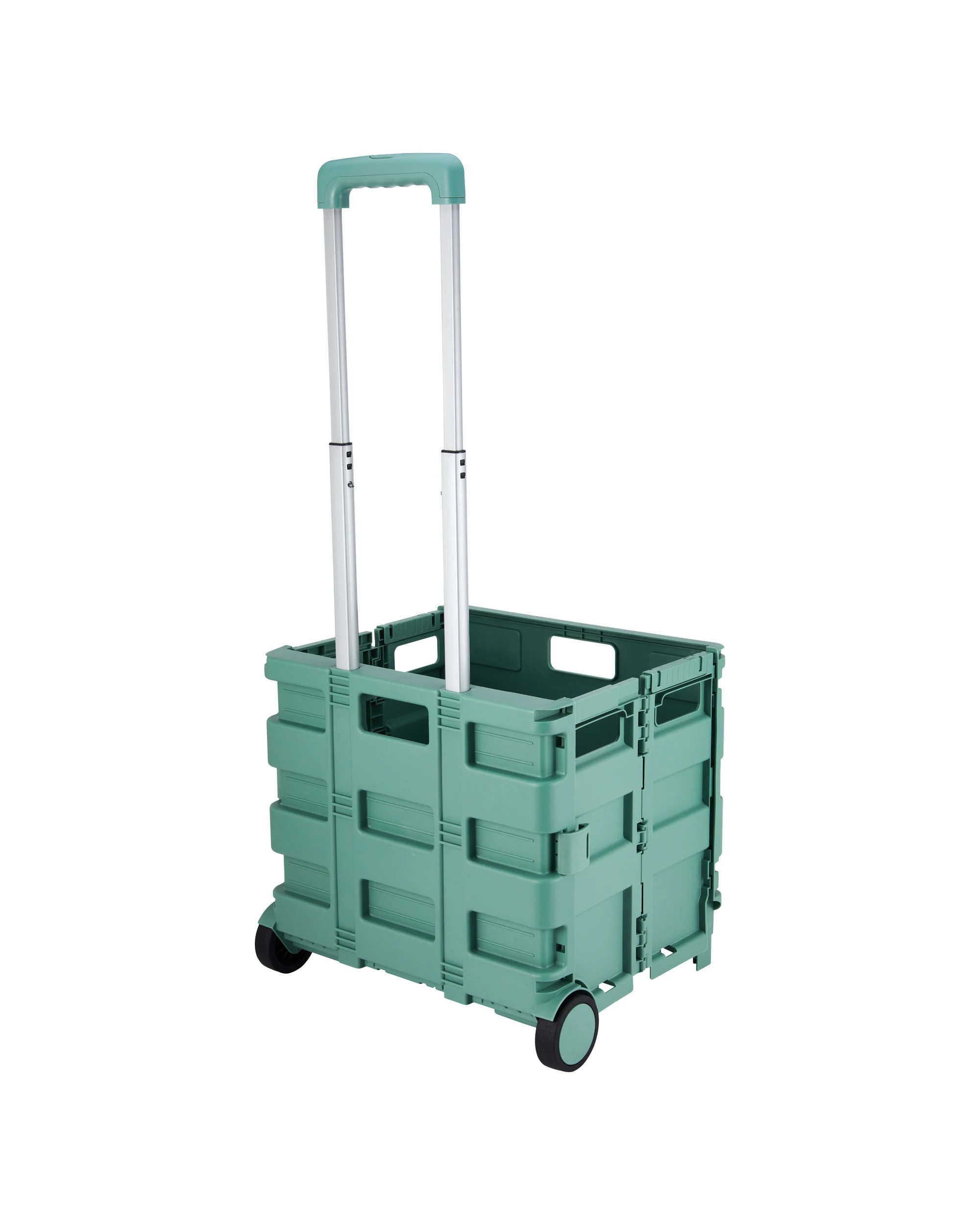 3 Collapsible Trolley Box - Green, 3 of 10