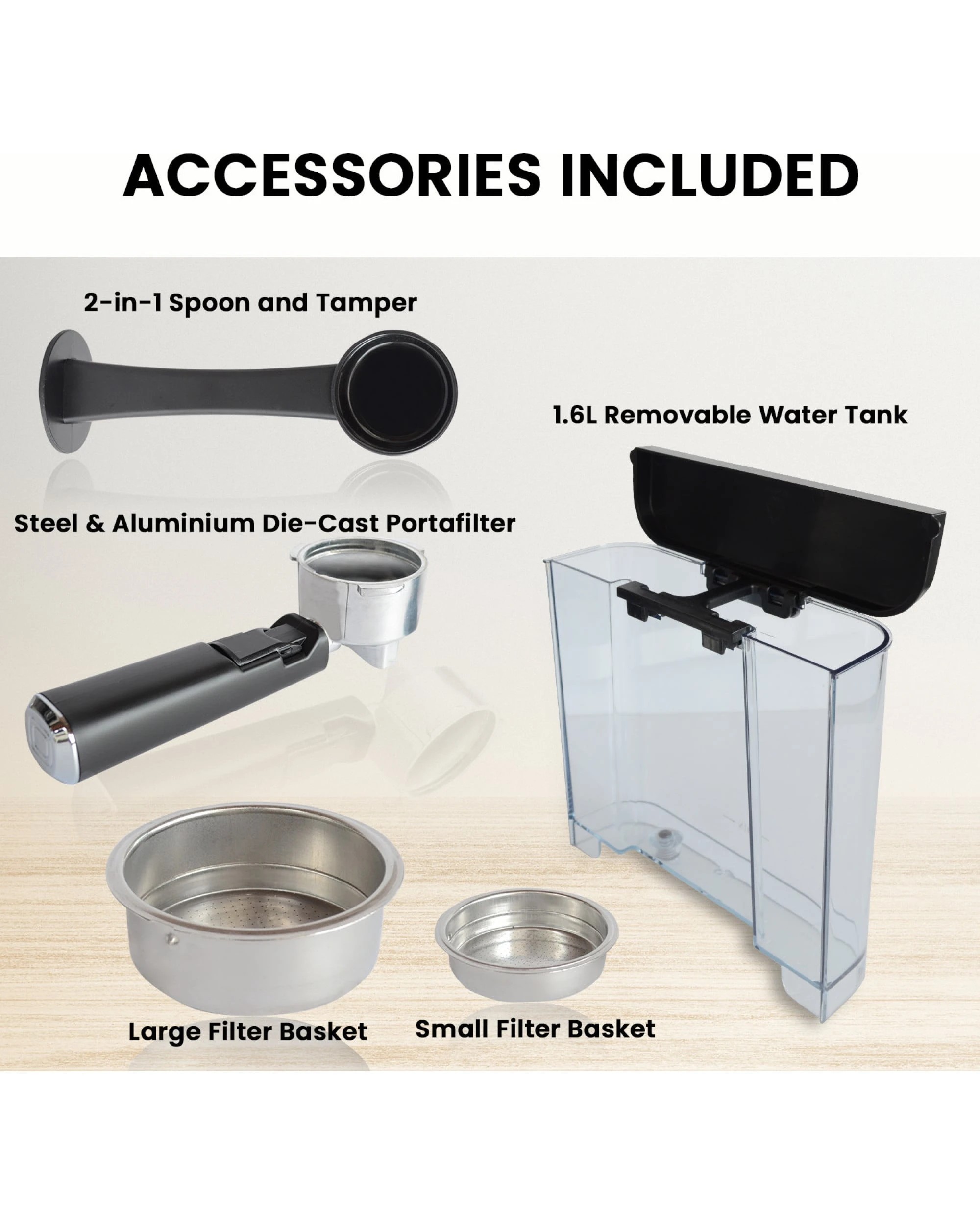 5 Pronti Toaster, Kettle and Coffee Machine Breakfast Set - White, 5 of 9