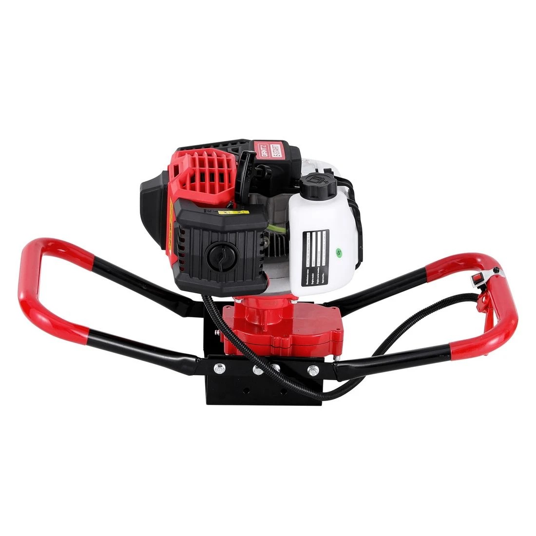 3 Giantz Post Hole Digger Motor Only Petrol Engine - Red, 3 of 5