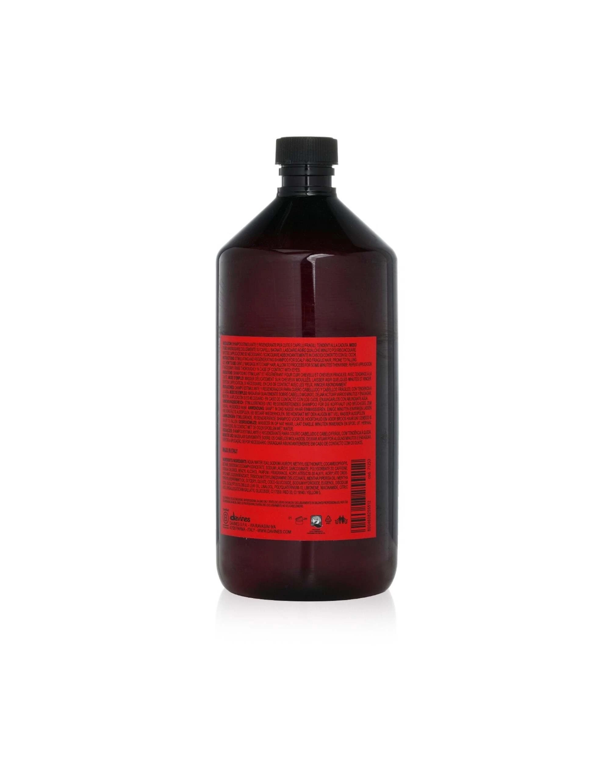 3 Davines Natural Tech Energizing Shampoo (For Scalp & Fragile, Thinning Hair) 1000ml/33.81oz, 3 of 3