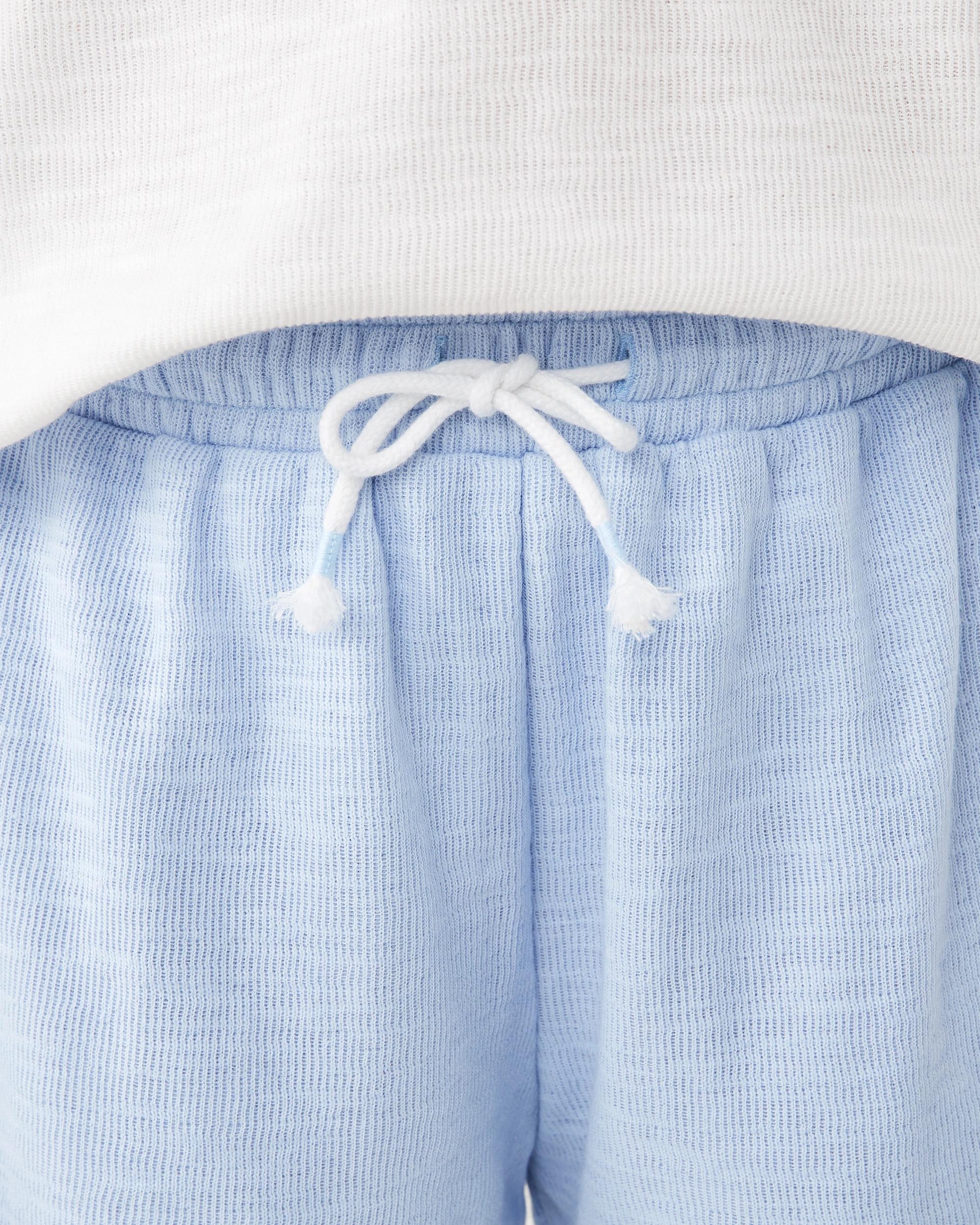 3 Textured Knit Shorts Blu Kntky, 3 of 7