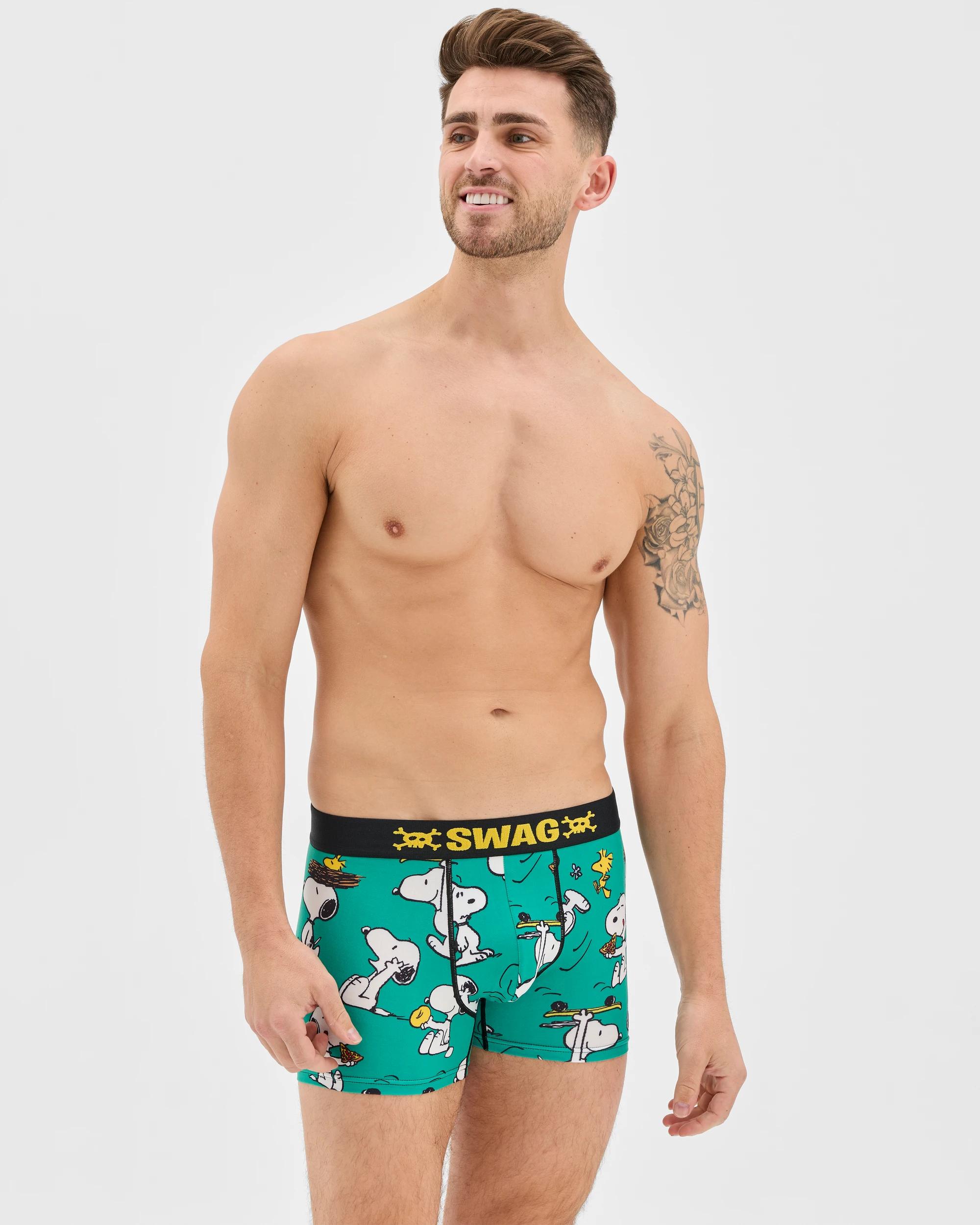 2 Swag Licensed Trunks - Snoopy GREEN, 2 of 4