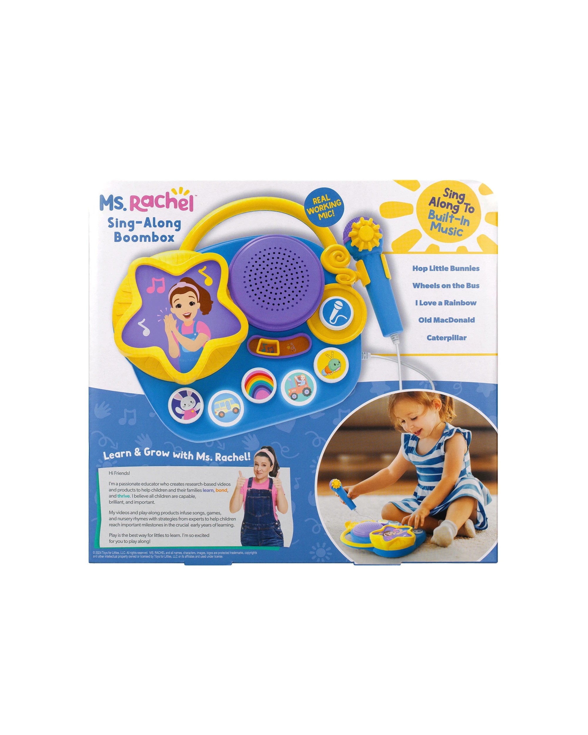 4 Ms Rachel - Sing-Along Boombox, Activity Toy, 3 years+, 4 of 7