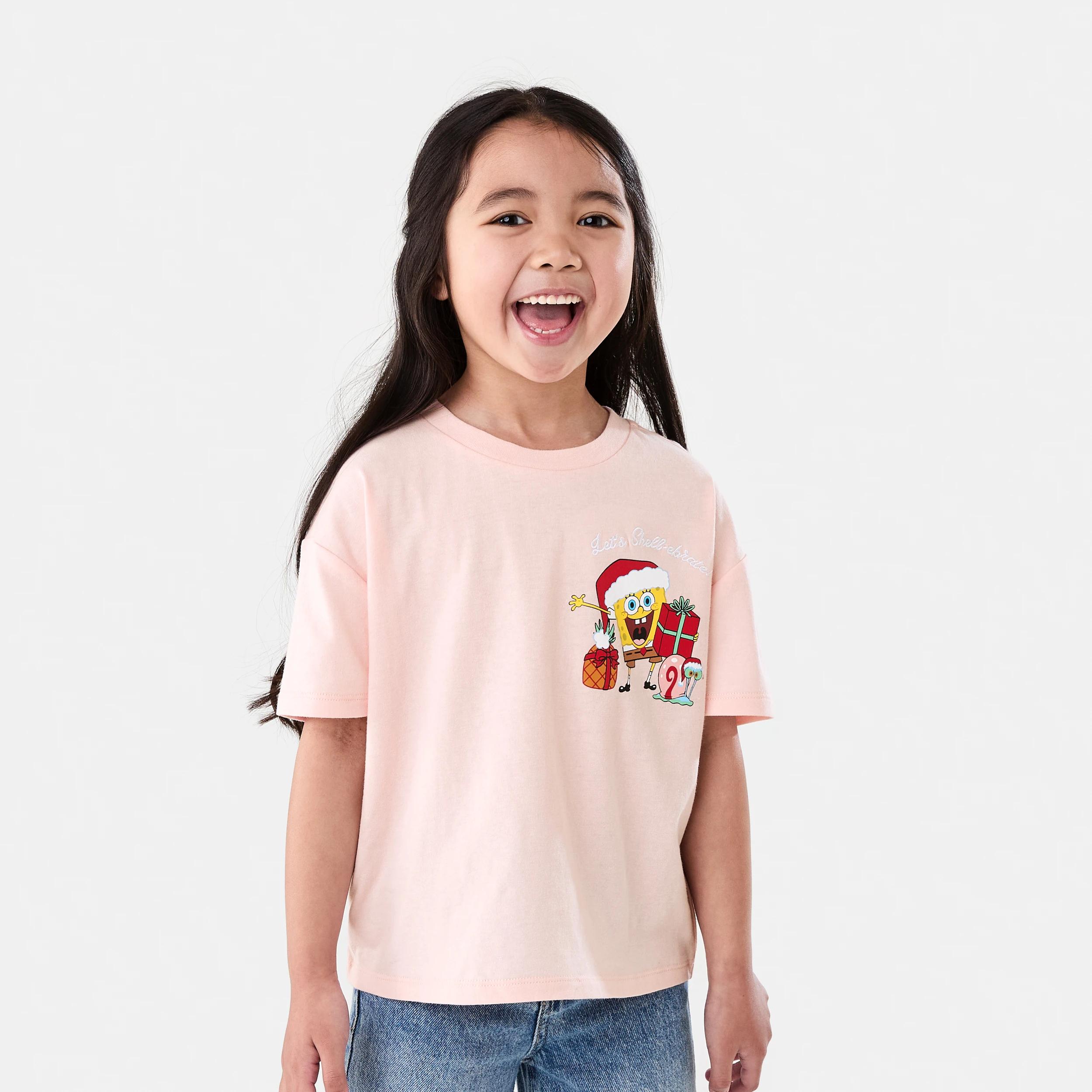 1 SpongeBob License Christmas T-shirt XMAS SPONGE BOB, 1 of 7
