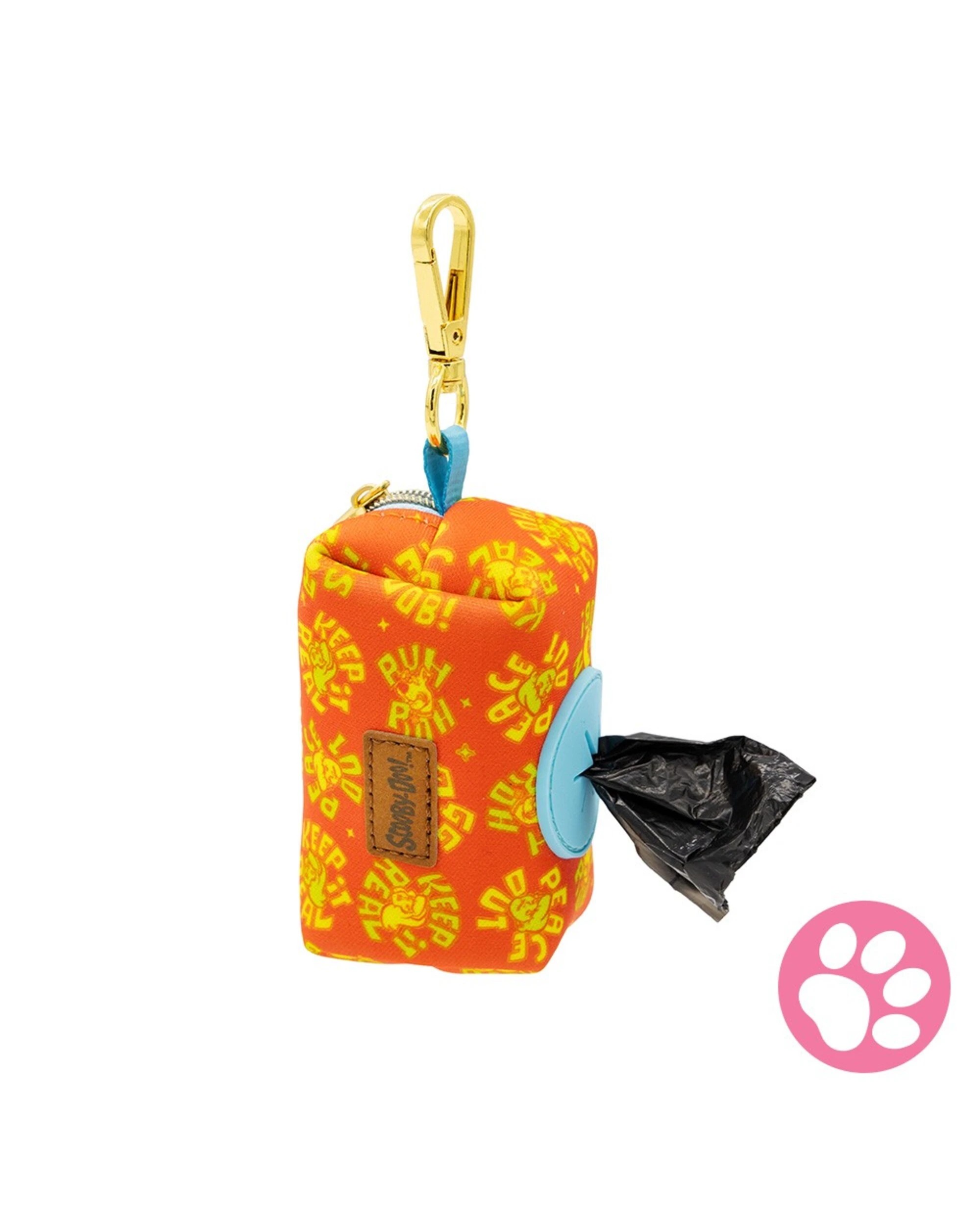 1 Scooby Doo - Mystery Inc. All-Over-Print Pet Clip Bag - Orange, 1 of 3