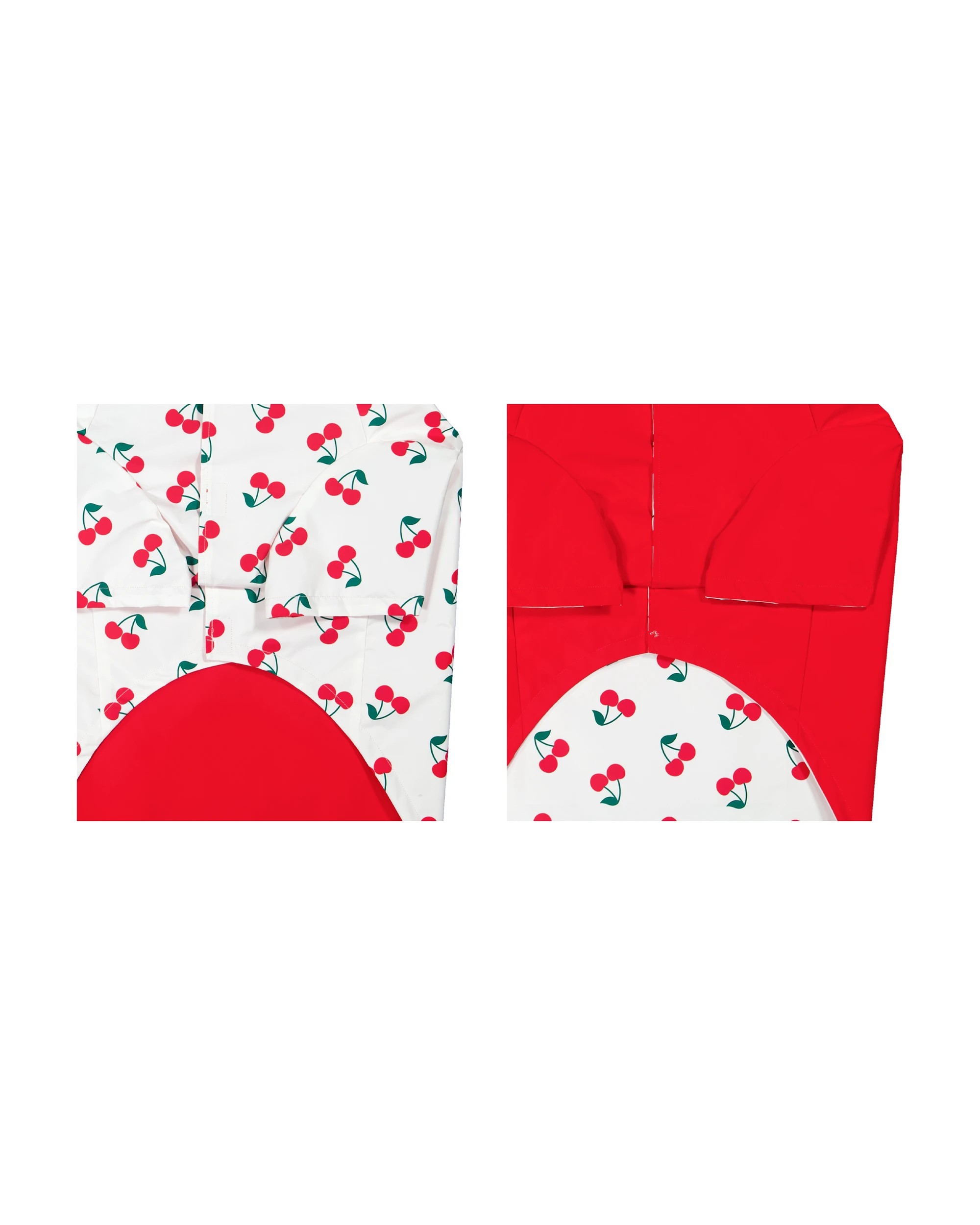 7 Pet Reversible Cherry Raincoat - Extra Extra Large, 7 of 10