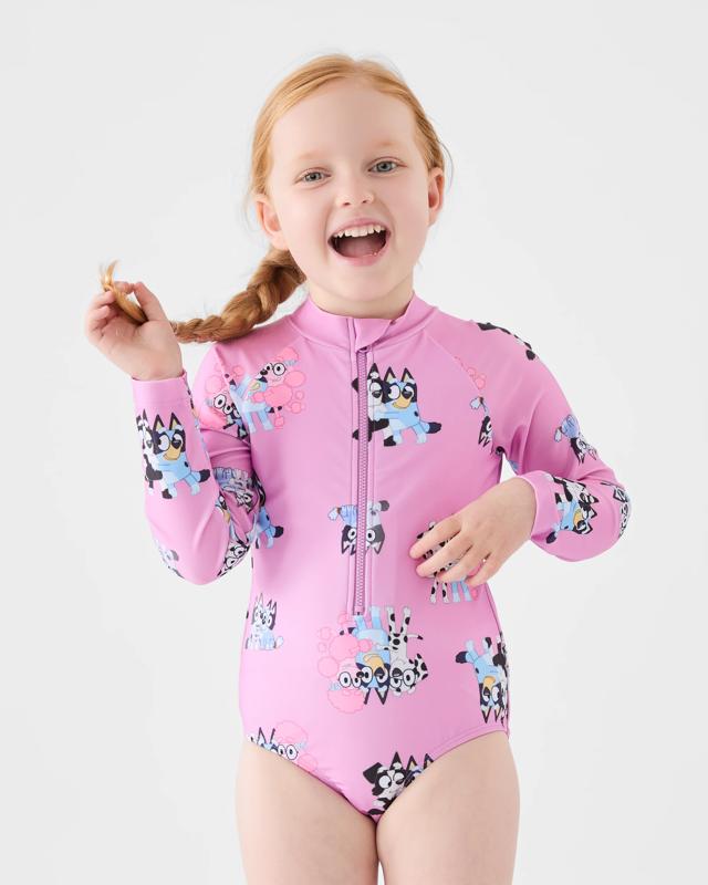 Bluey License One Piece Swim