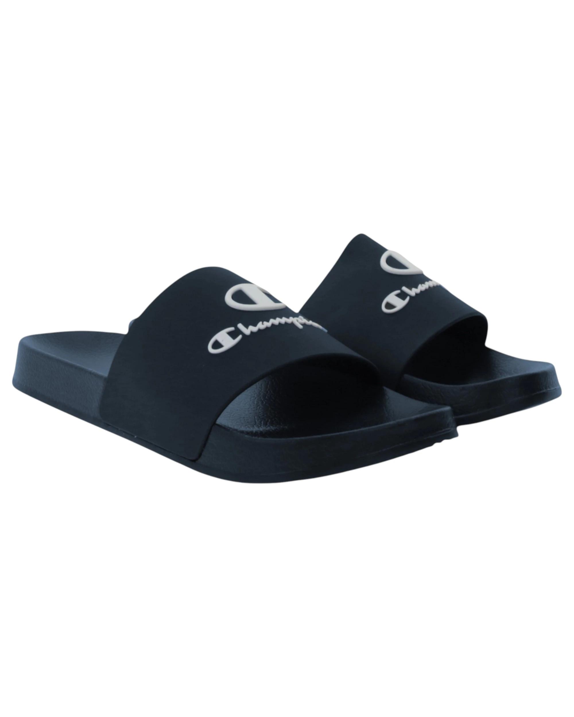 1 Champion Mens Flip Flops Kos Navy Slides NAVY, 1 of 7
