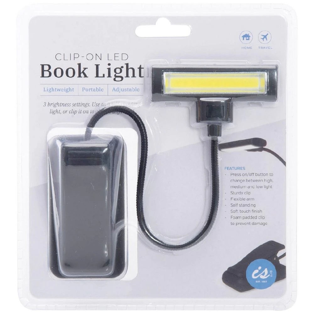 1 Is Gift Large Clip-On LED Book Light, 1 of 4