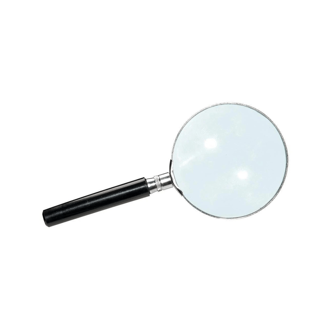 2 Heebie Jeebies Sherlock Magnifier Metal Magnifying Glass 75mm, 2 of 3