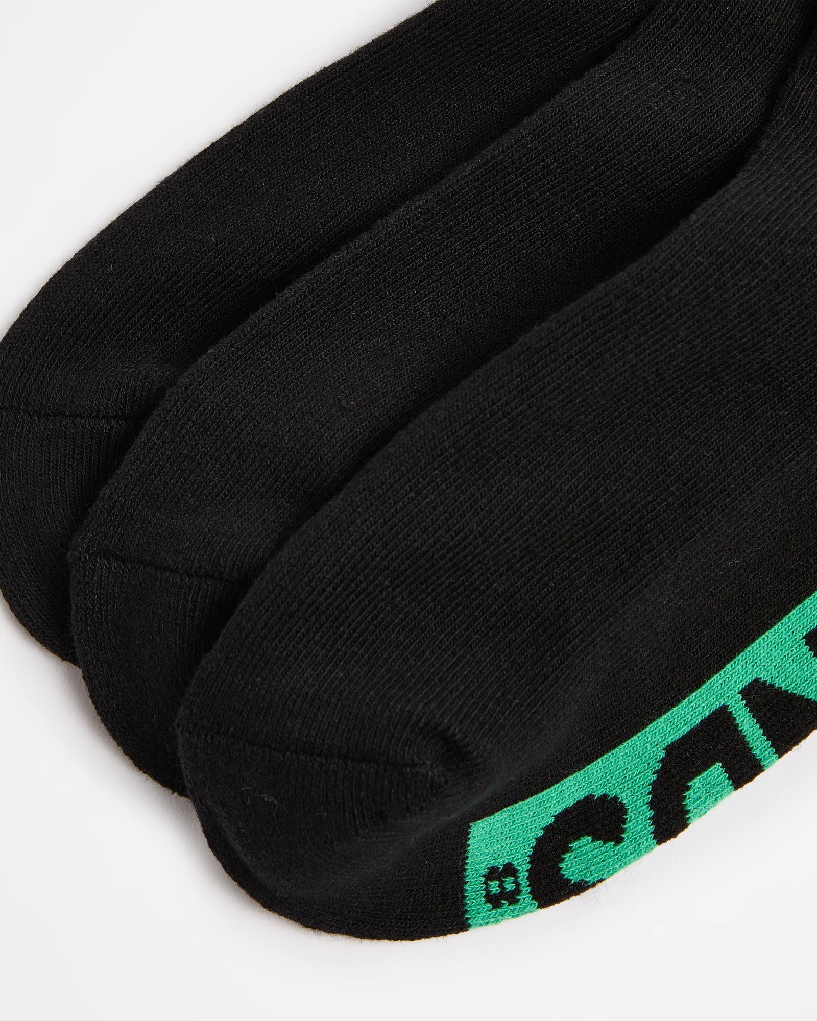 2 Women's Cotton Blend Cushioned Low Cut Socks 3 Pack - Bonds BLACK, 2 of 3