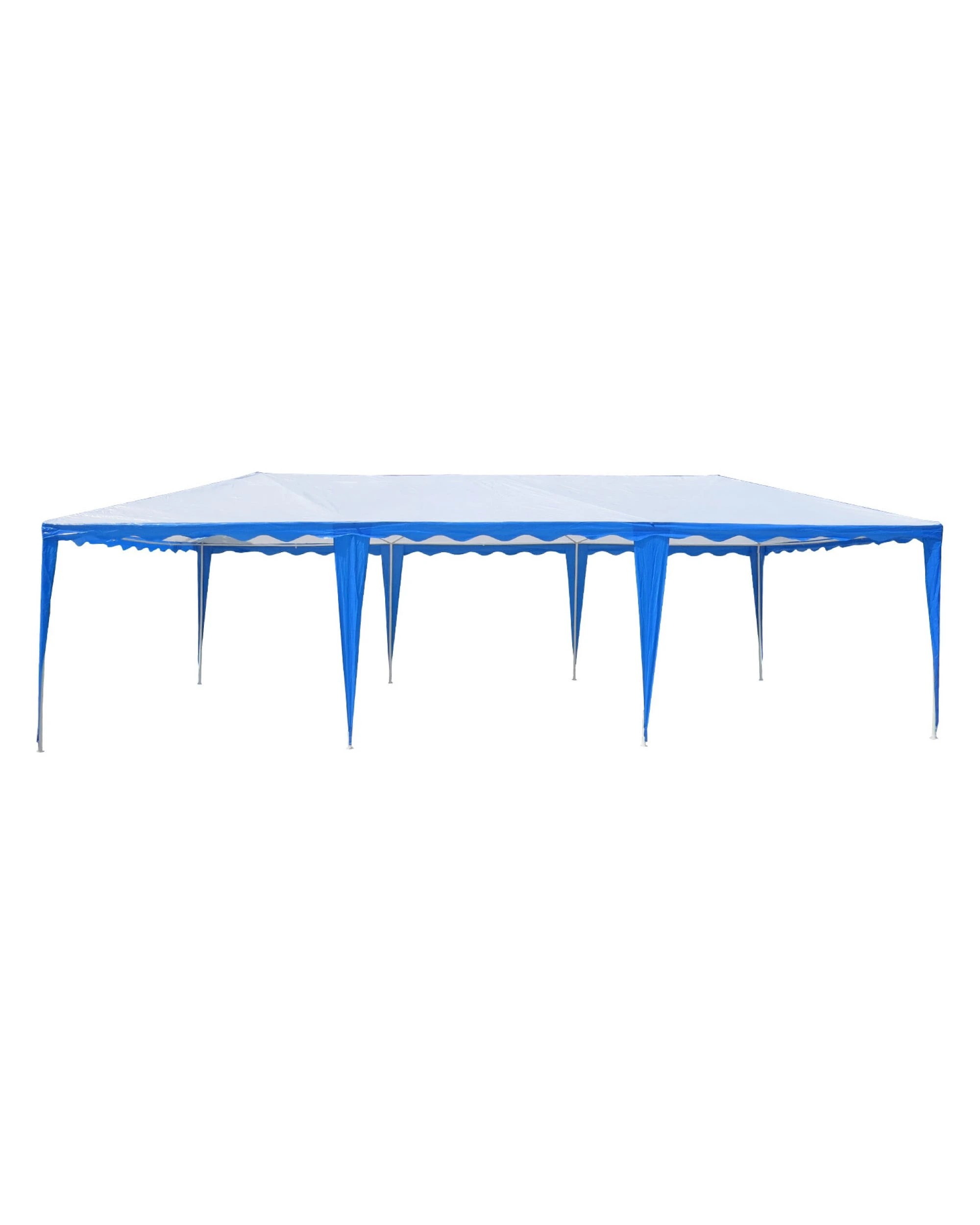3 Wallaroo Large 4m x 8m Gazebo Party Wedding Tent Outdoor Event Marquee Canopy - Blue, 3 of 7