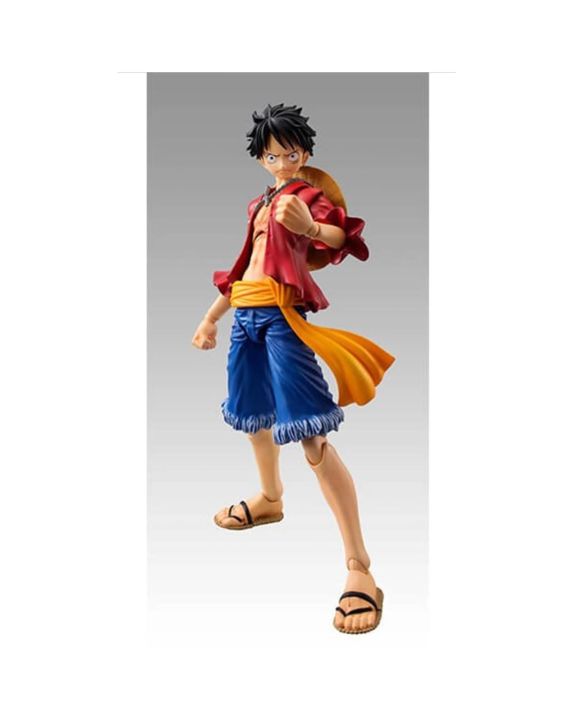 4 Variable Action Heroes One Piece Monkey D Luffy Figure, 4 of 4