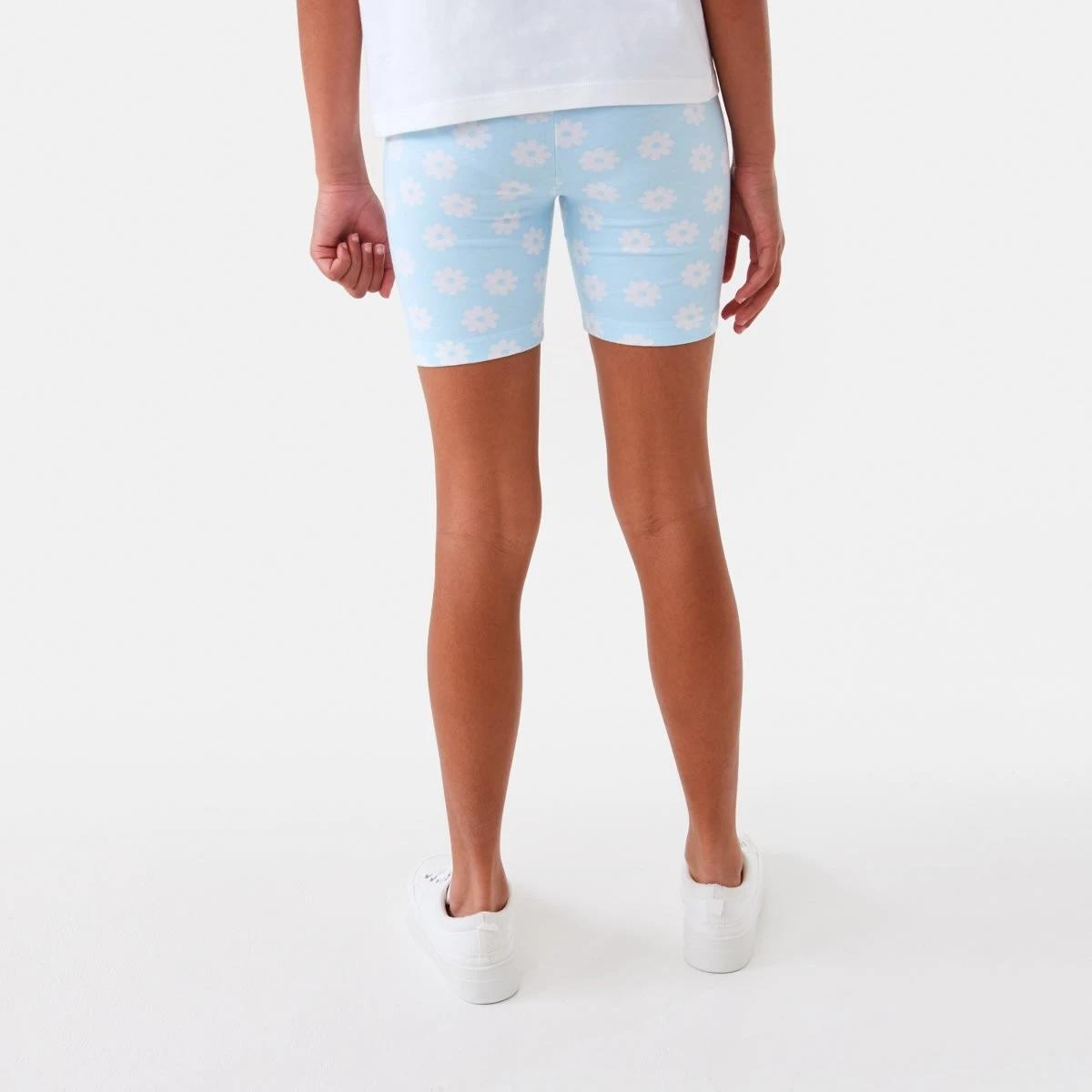 2 Print Bike Shorts Vctr Daisy, 2 of 8