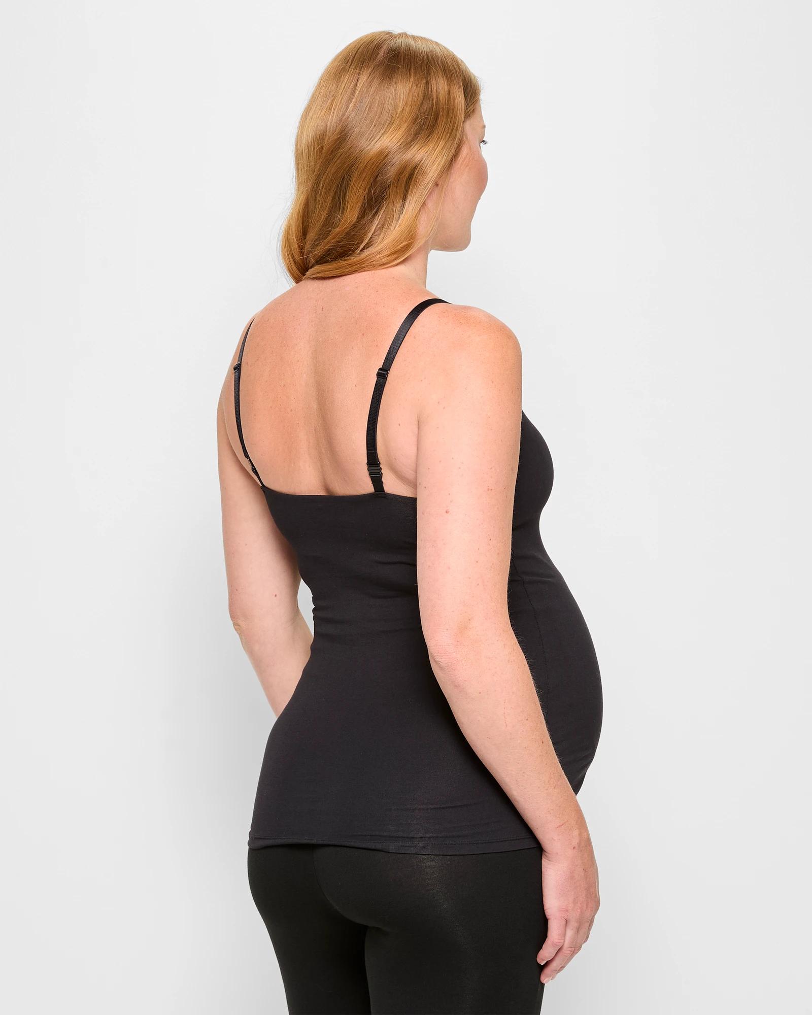 3 Target Organic Cotton Maternity Nursing Cami BLACK, 3 of 4