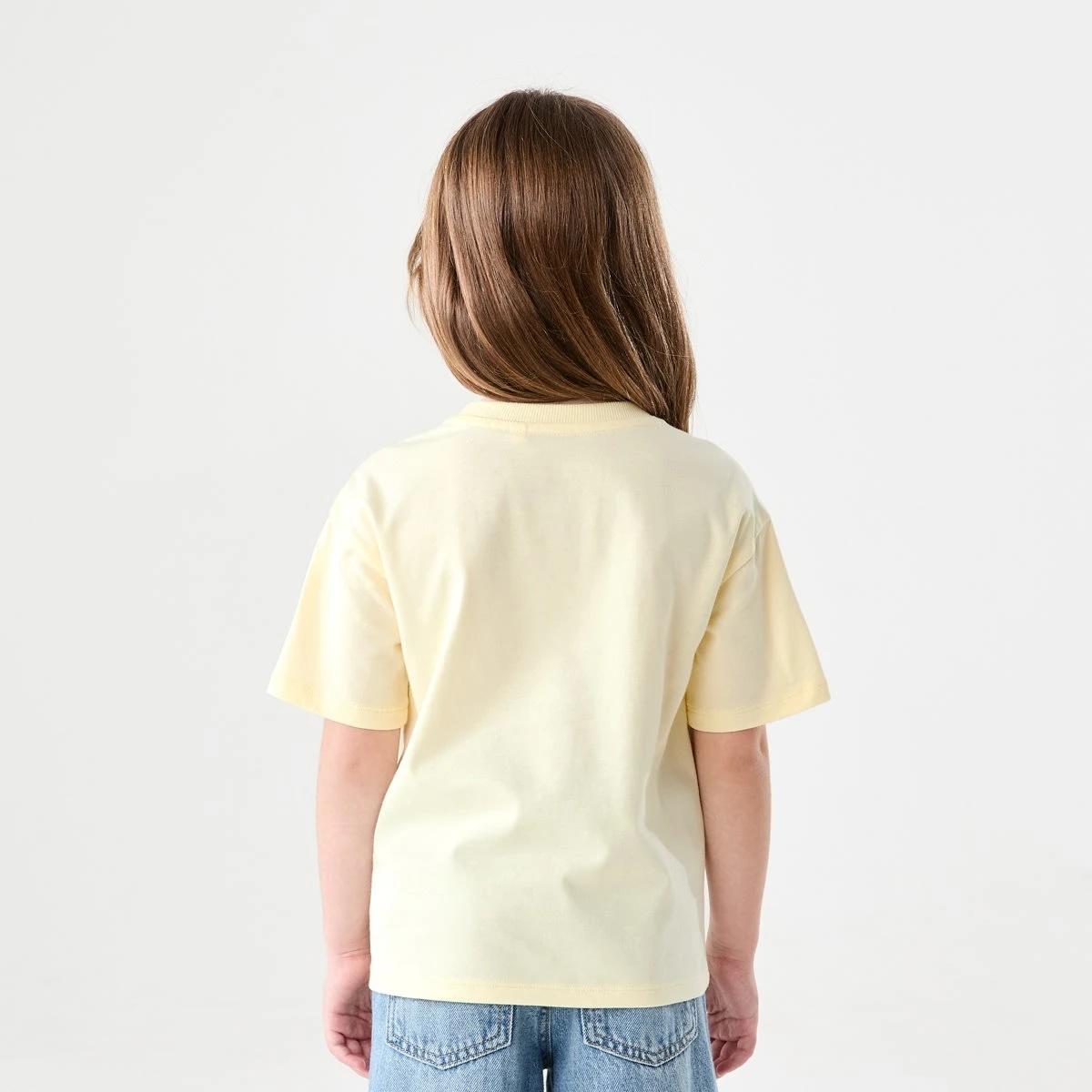 2 Short Sleeve Embellished T-shirt SOL SEQUIN PEAR SORBET, 2 of 6