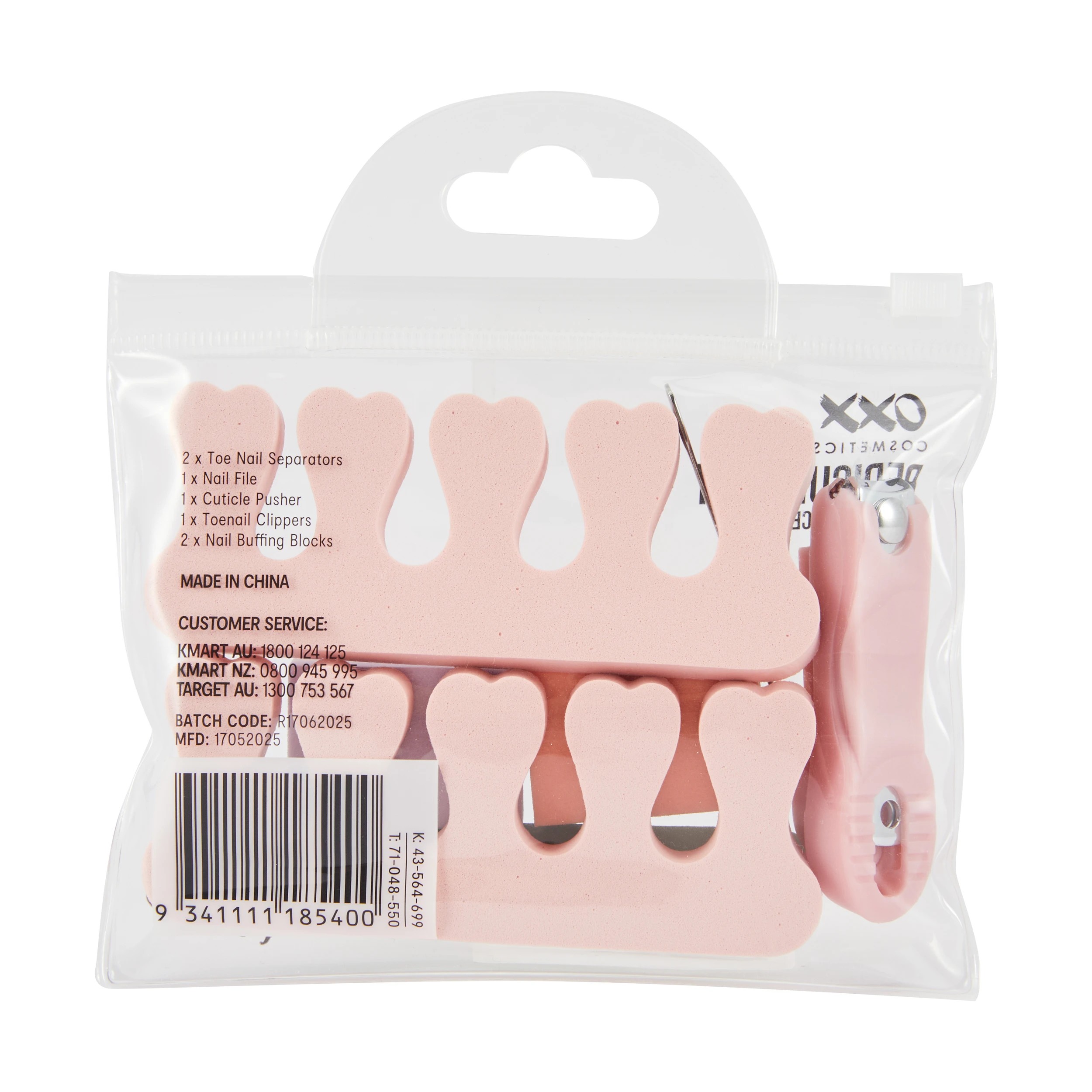 6 OXX Cosmetics 7 Piece Pedicure Set, 6 of 6