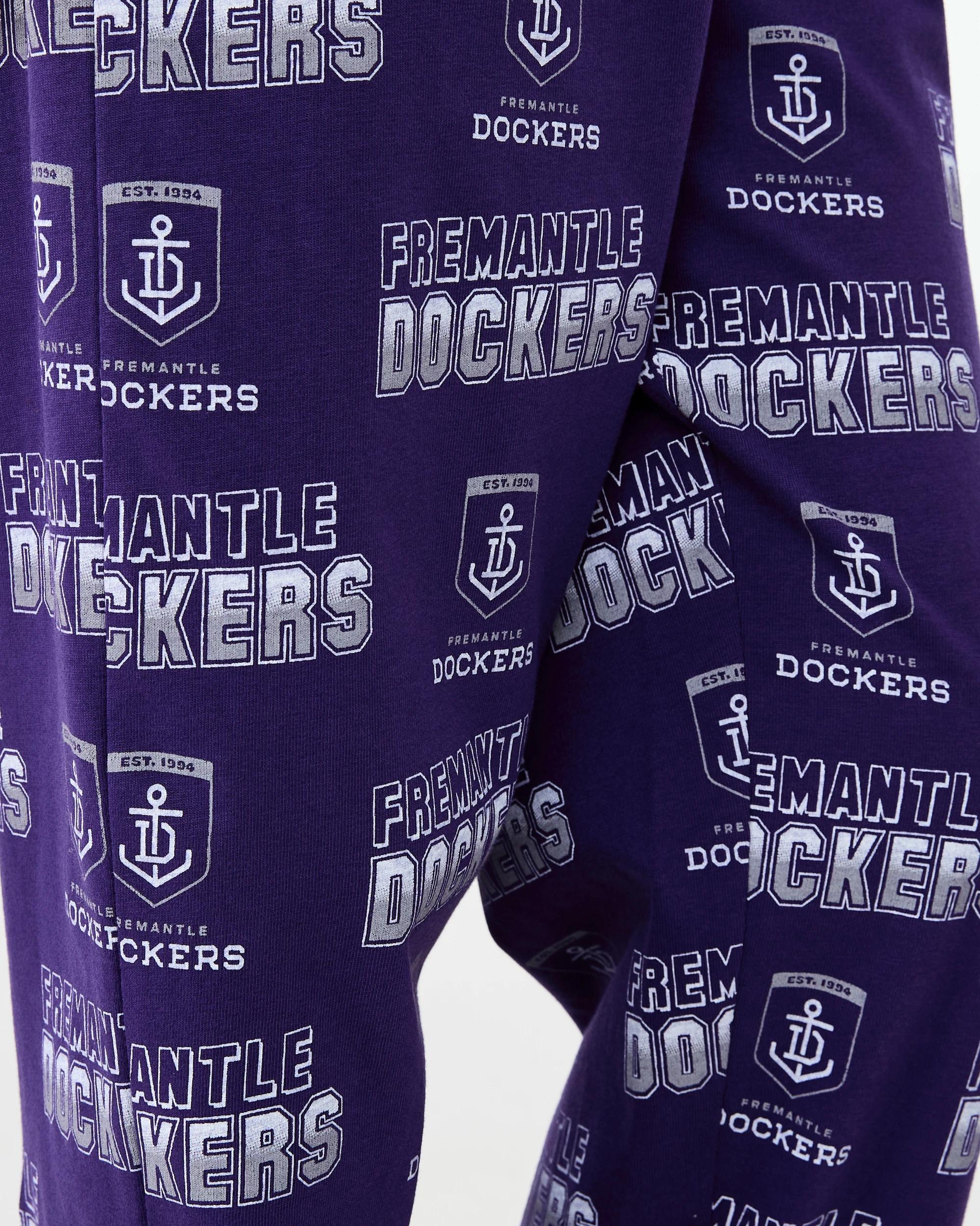 6 Official AFL Kids Pyjama Set Fremantle, 6 of 7