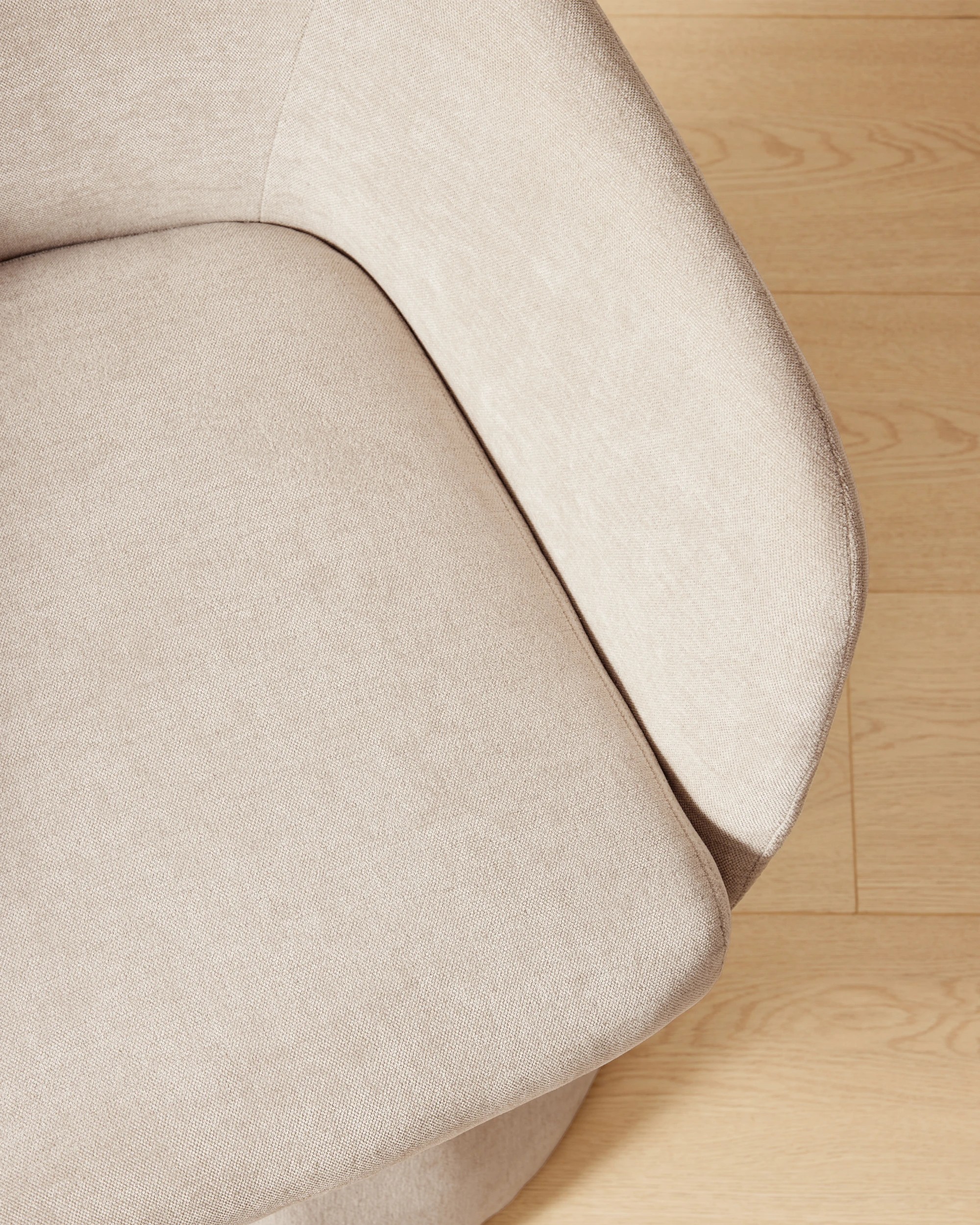 6 Gigi Swivel Dining Chair - Natural, 6 of 7