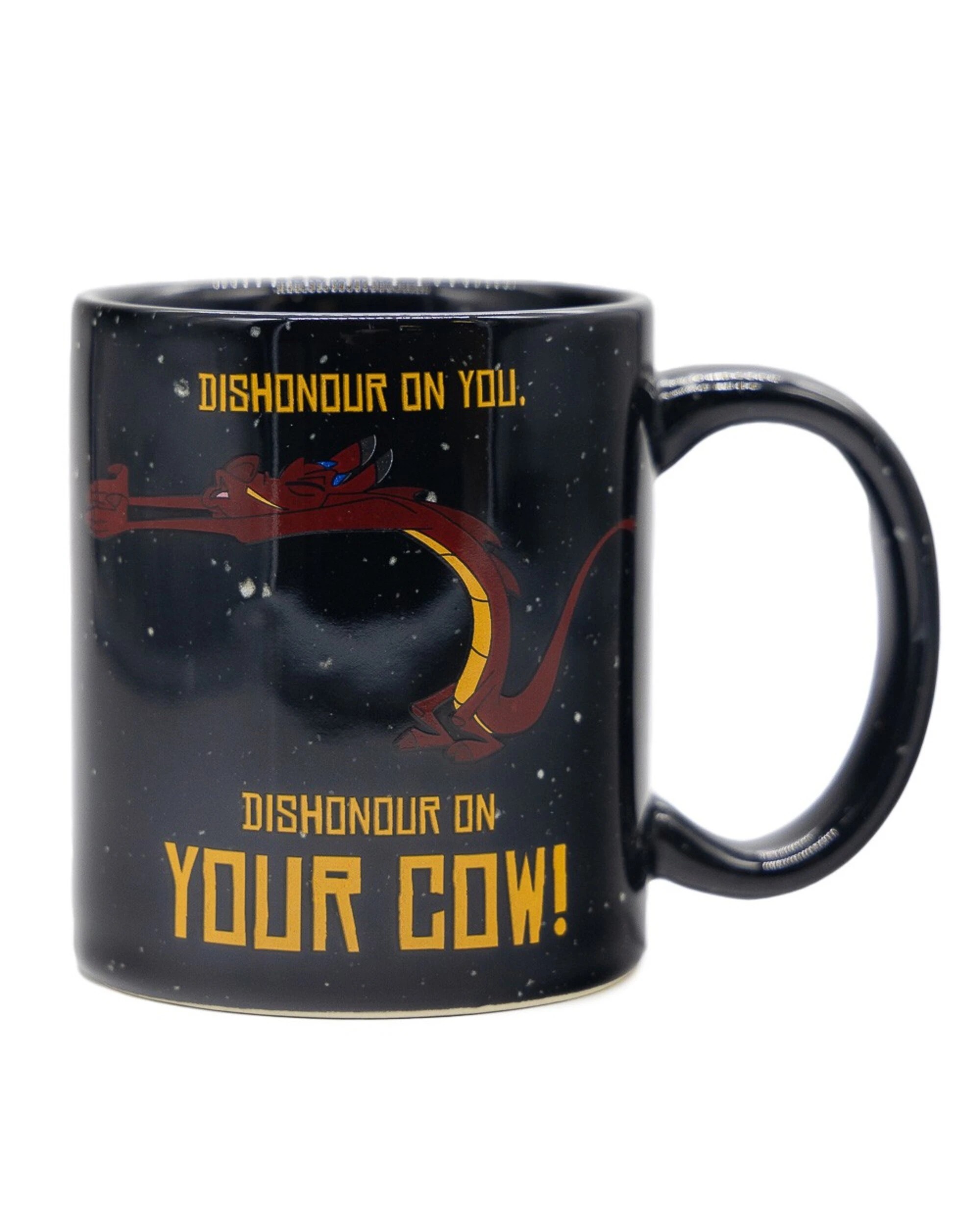 1 Disney - Mulan - Dishonour On You Mug - Black, 1 of 1