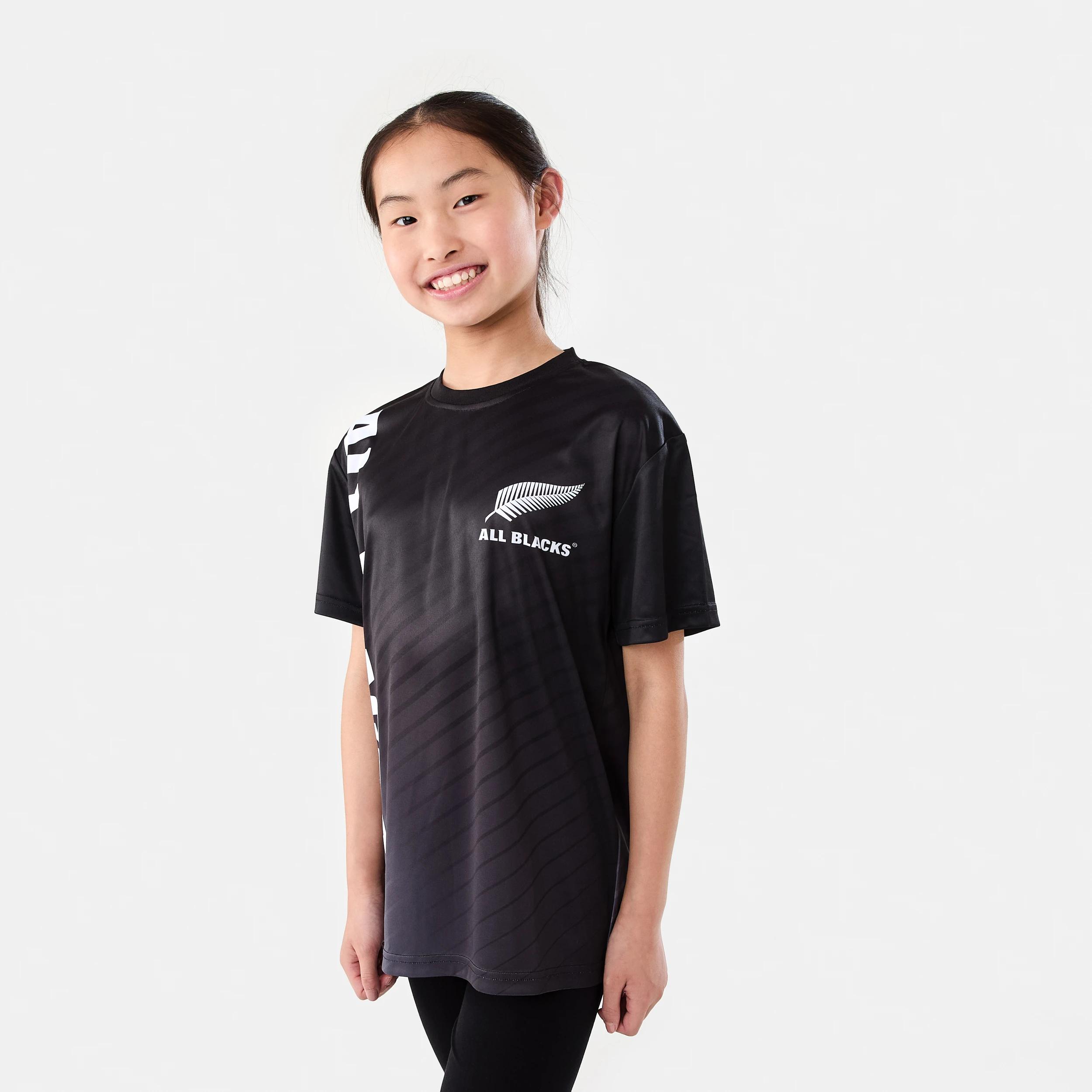 2 Official All Blacks Youth T-shirt BLACK, 2 of 7