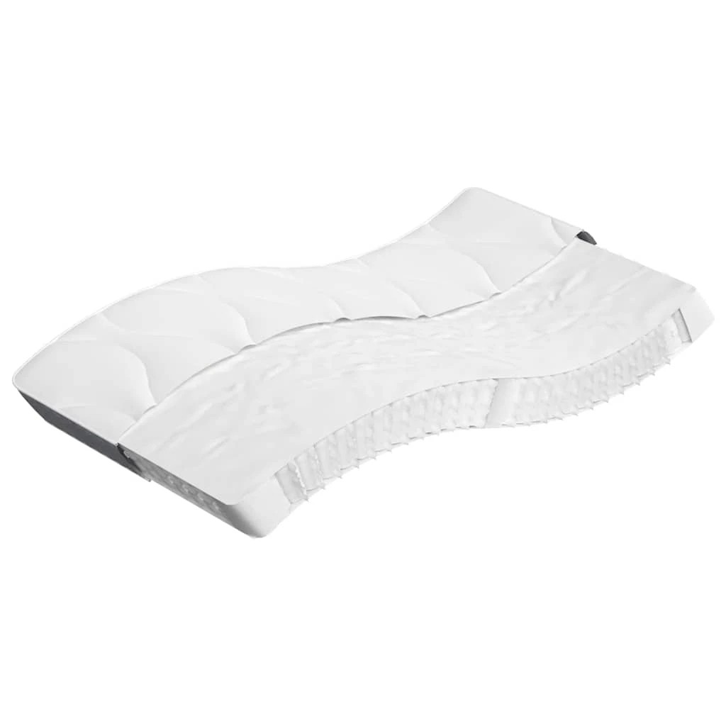 1 Vidaxl Mattress - White - King Single Bed - White, 1 of 9