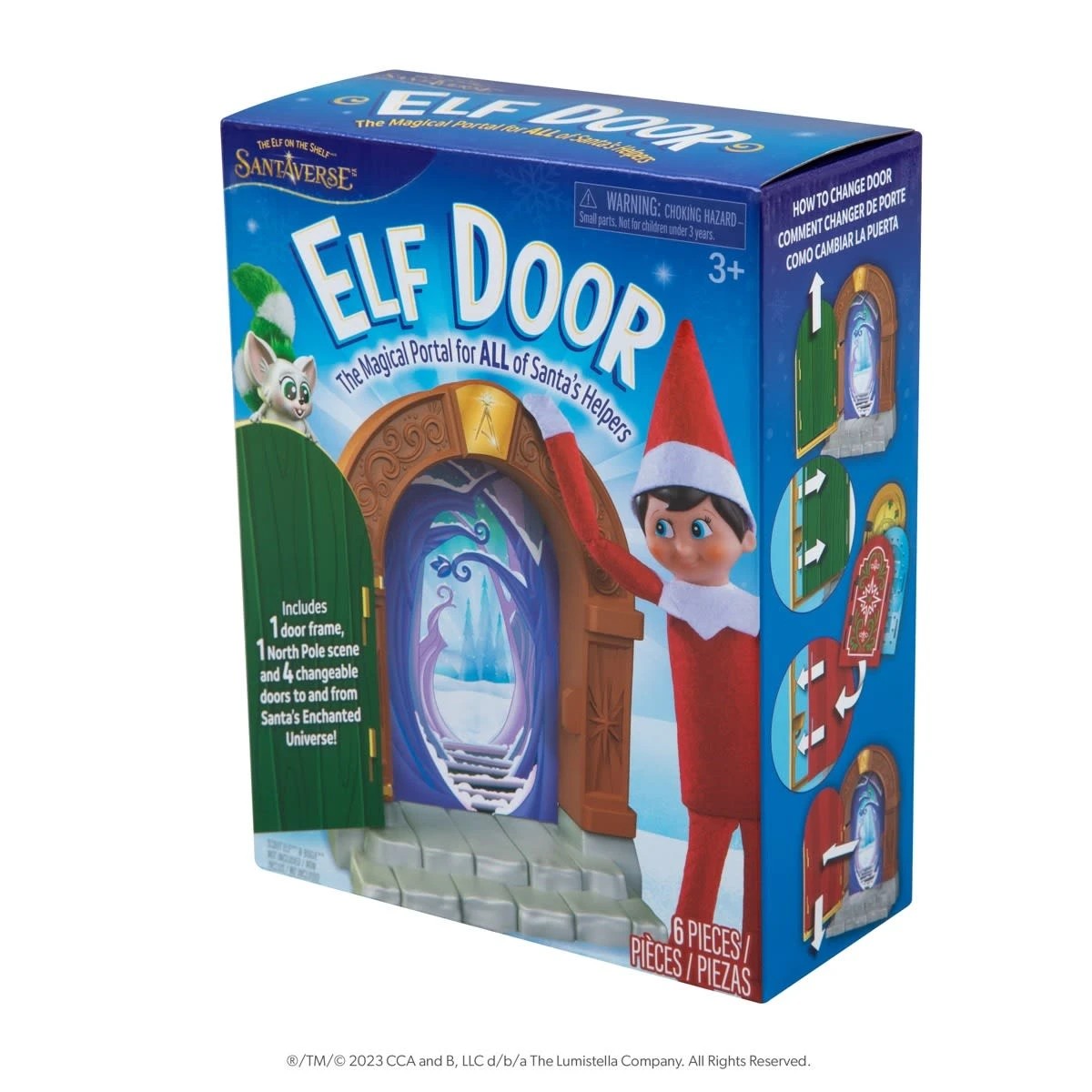 1 6 Piece Santaverse: The Elf on the Shelf - Elf Door, 1 of 8