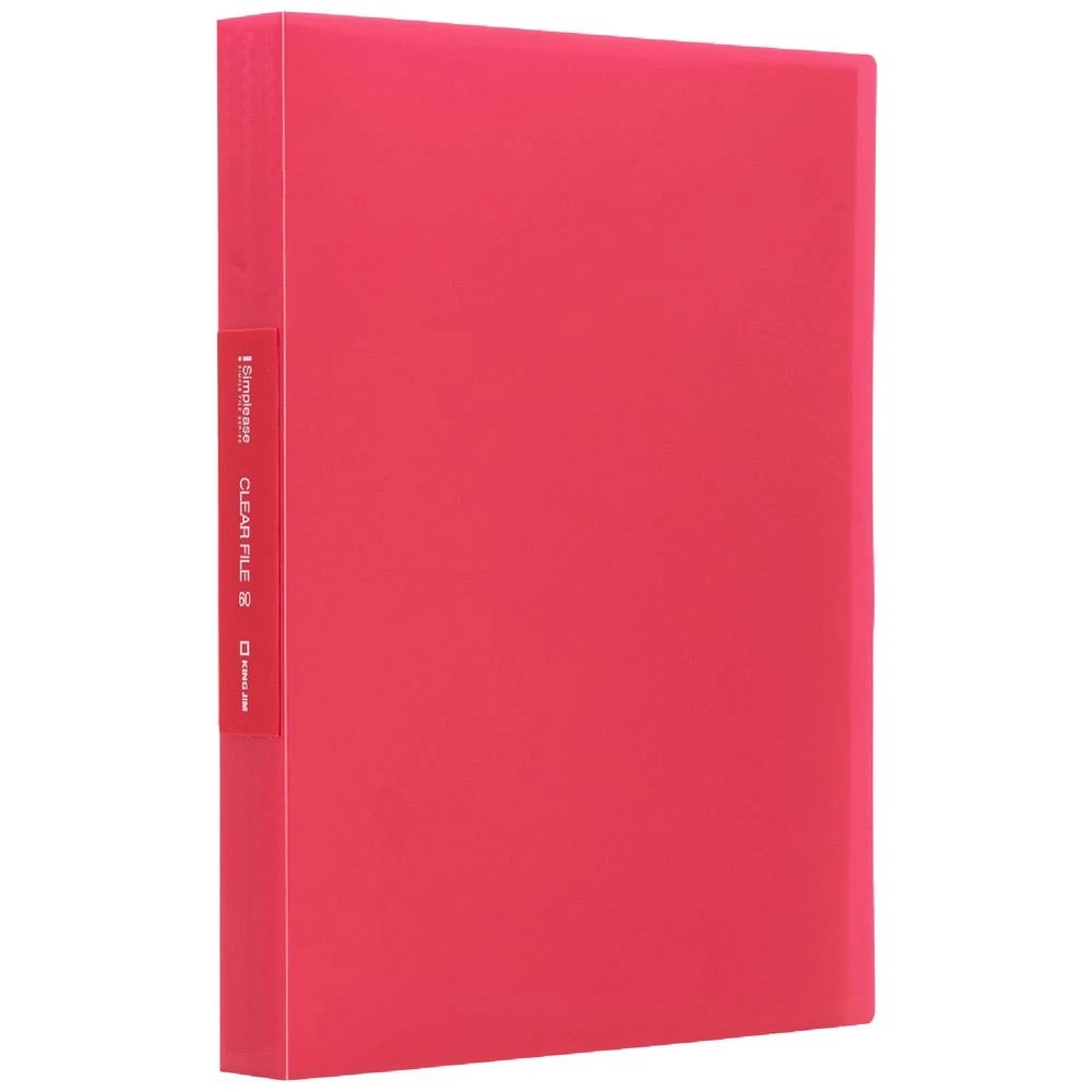 1 King Jim A4 Fixed Display Book 60 Pocket Red, 1 of 3