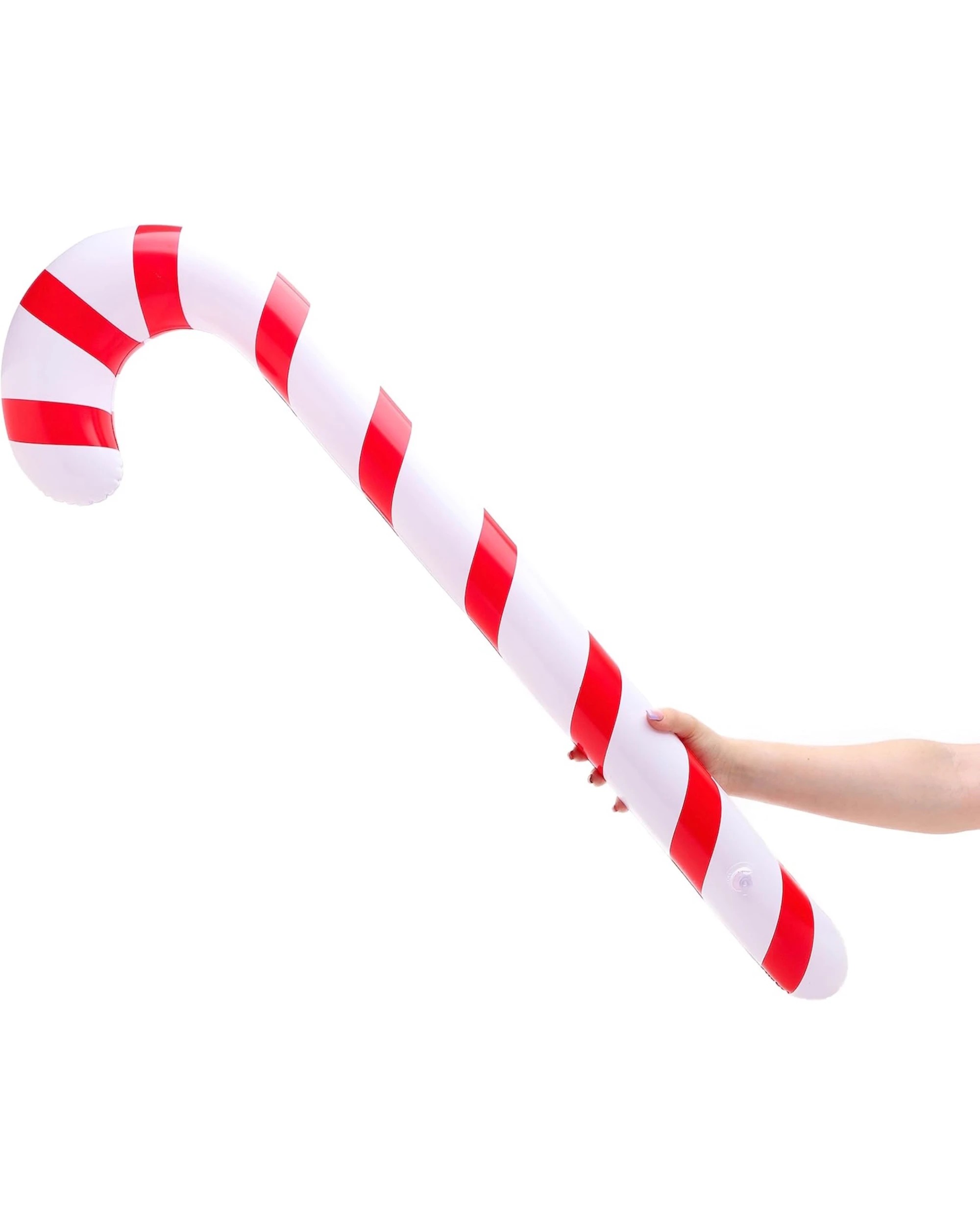 4 Party Maker Inflatable Red Candy Cane - Red, 4 of 4