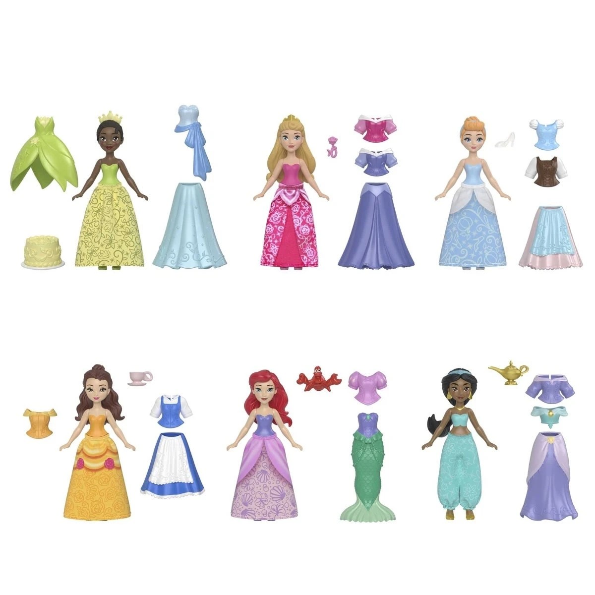 2 Disney Princess Fairy-Tale Fashions Set, 2 of 9