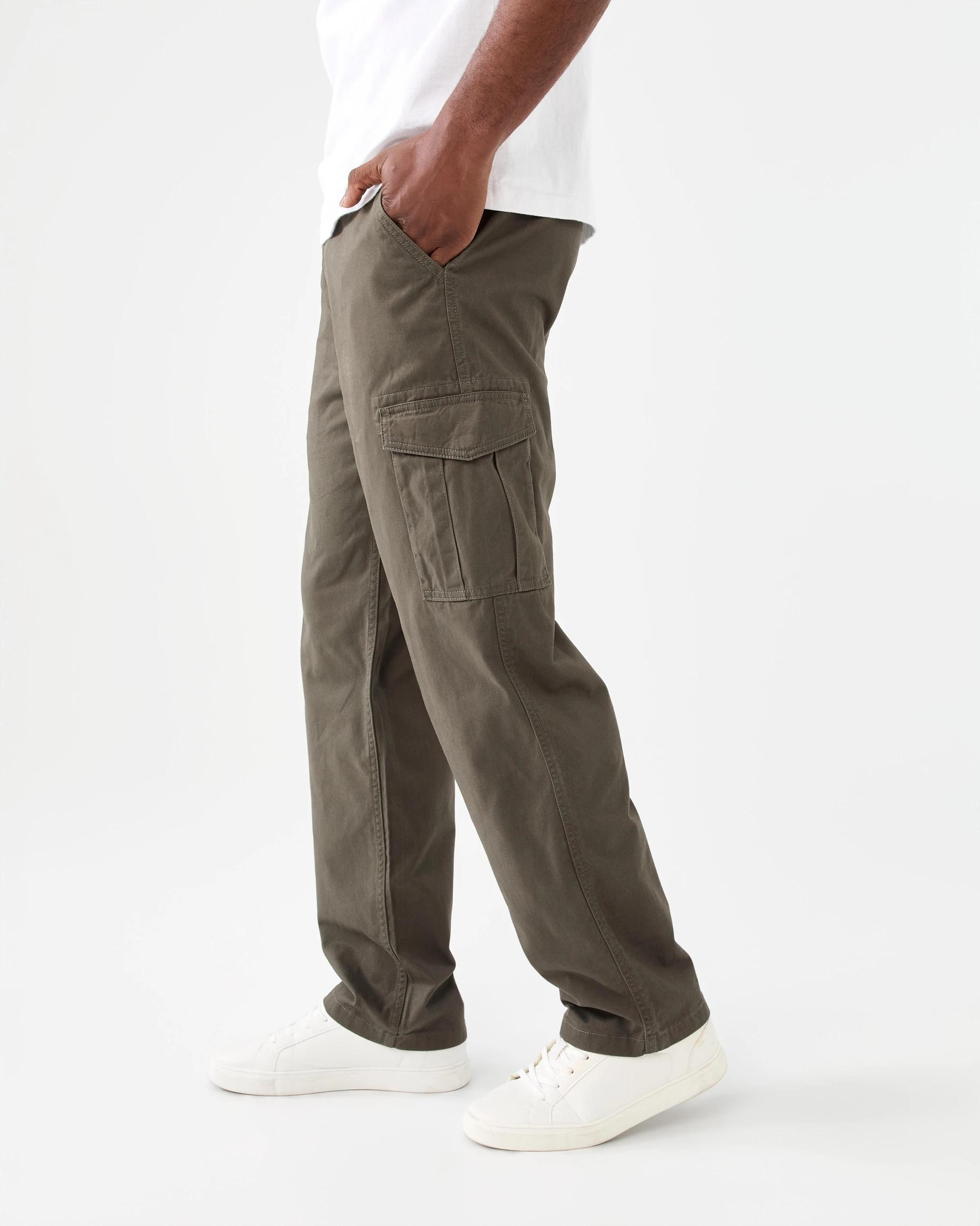 2 Regular Cargo Pants Grn Tusock, 2 of 7