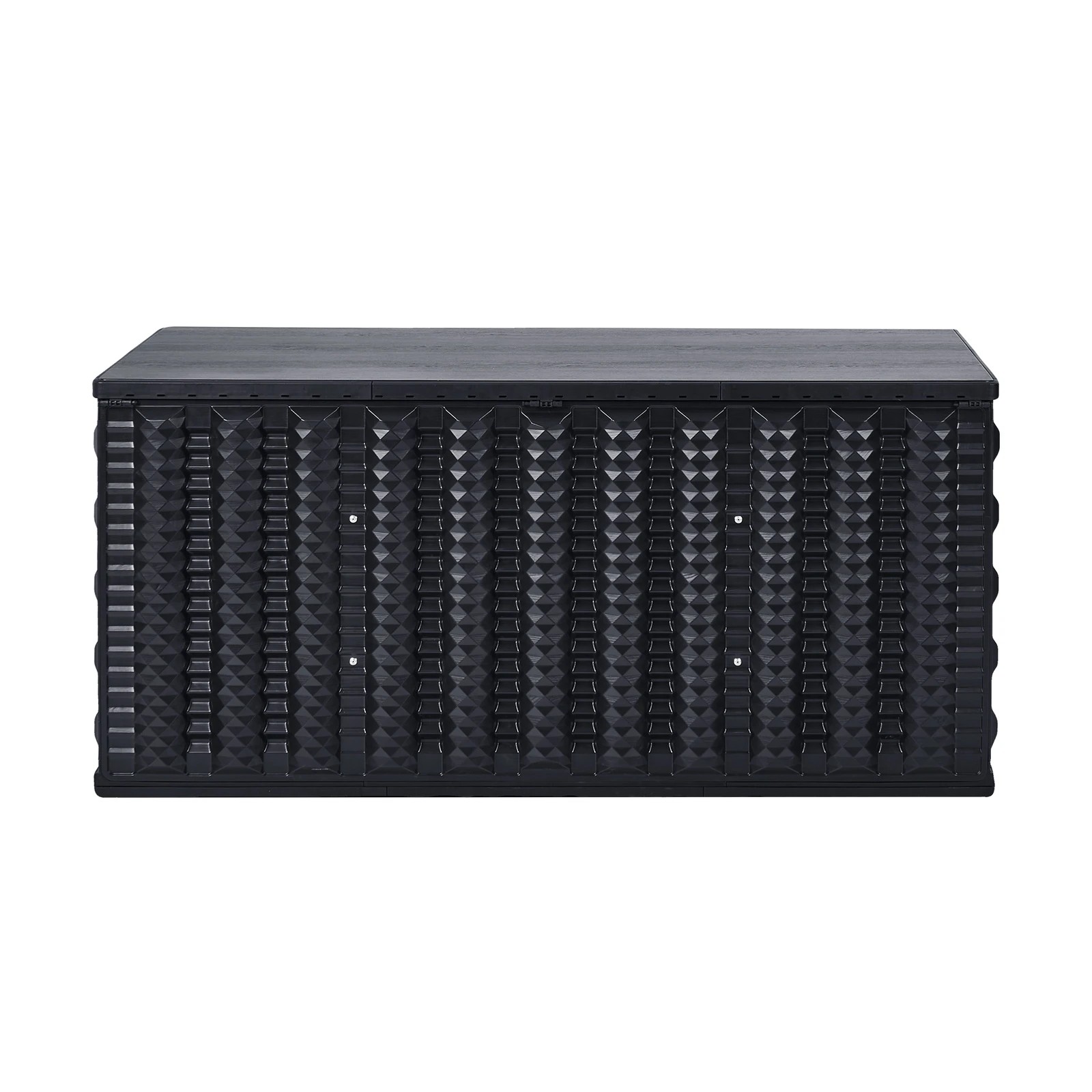 7 Livsip Outdoor Storage Box 680L Foldable Container Garden Bench Tool Chest - Black, 7 of 7