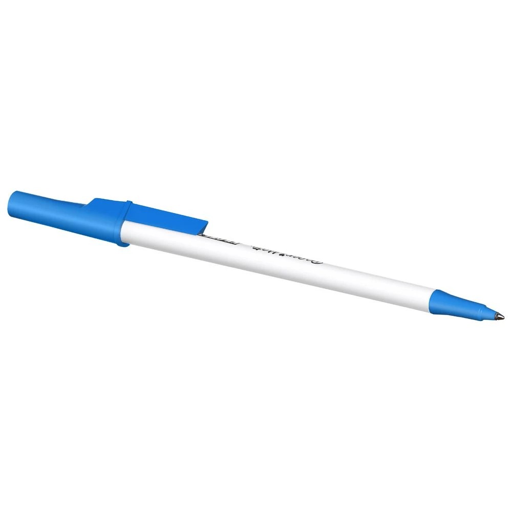 3 Paper Mate Kilometrico Ballpoint Pens 1mm Blue 10 Pack, 3 of 6