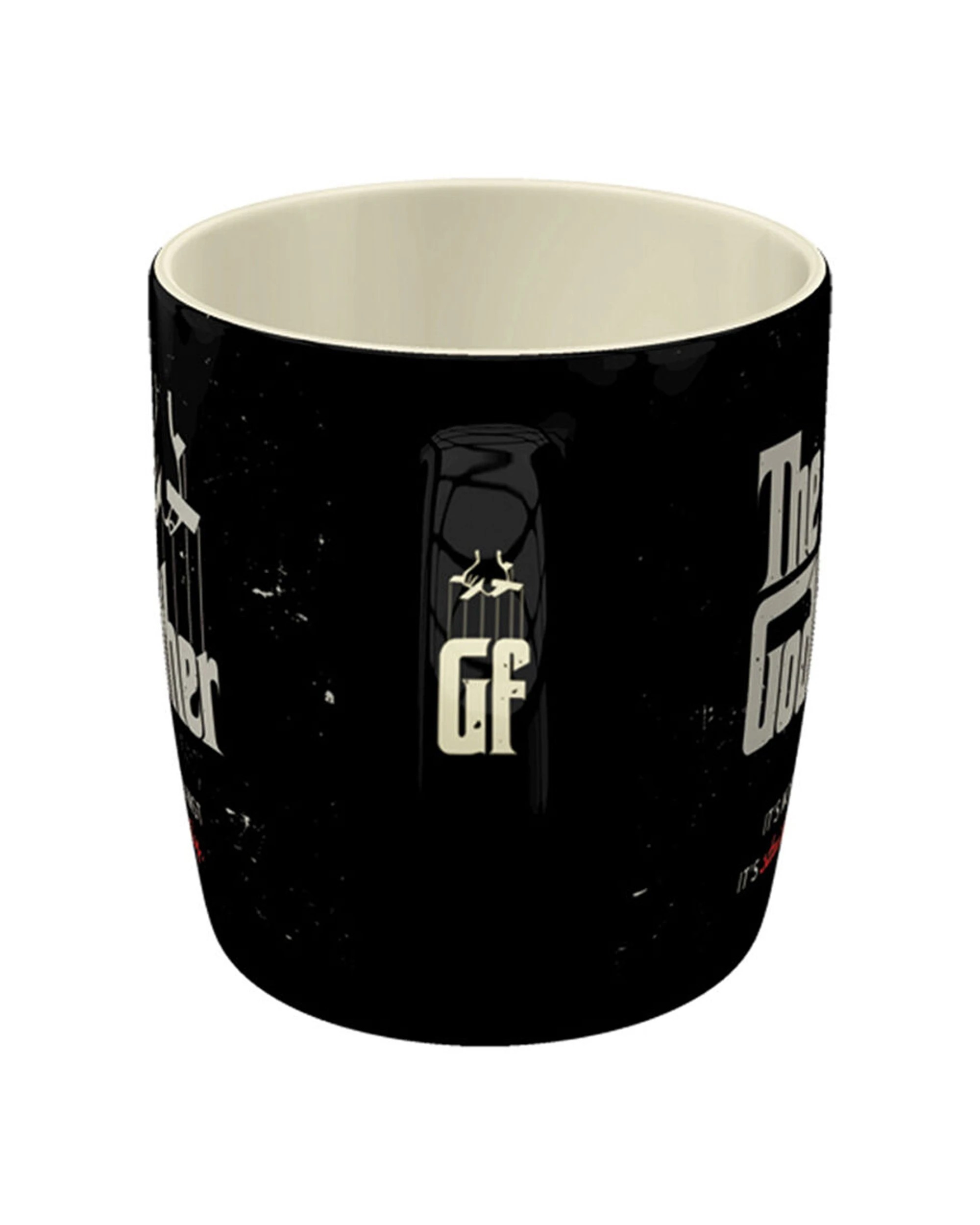 4 Nostalgic-Art 4PK Ceramic Mug 330ml Retro Design - The Godfather Strictly Business - Black, 4 of 6
