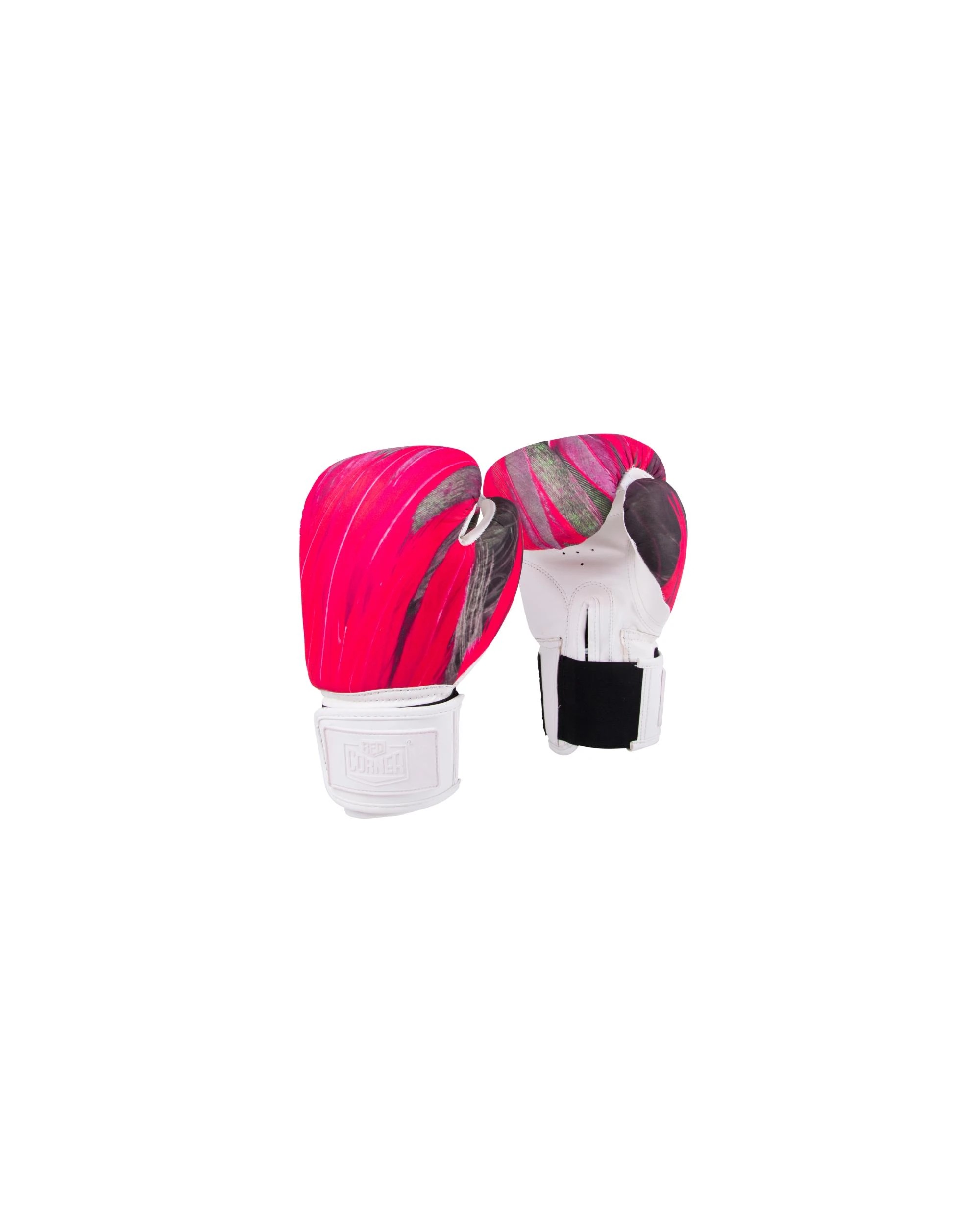 1 Red Corner Boxing Womens Boxing and Training Gloves - Feathers - Pink, 1 of 3