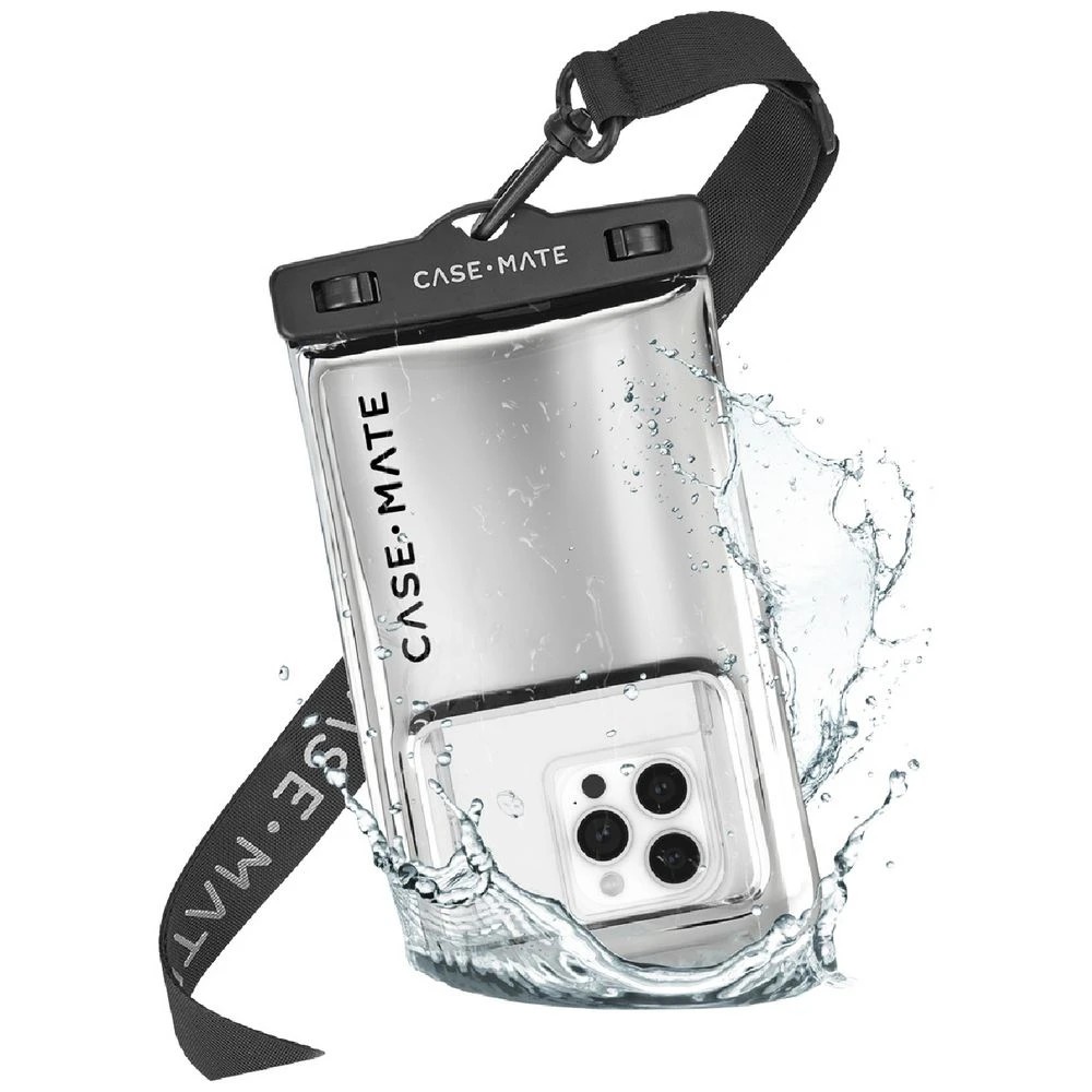 2 Case-Mate Waterproof Floating Pouch Large Silver Chrome, 2 of 3