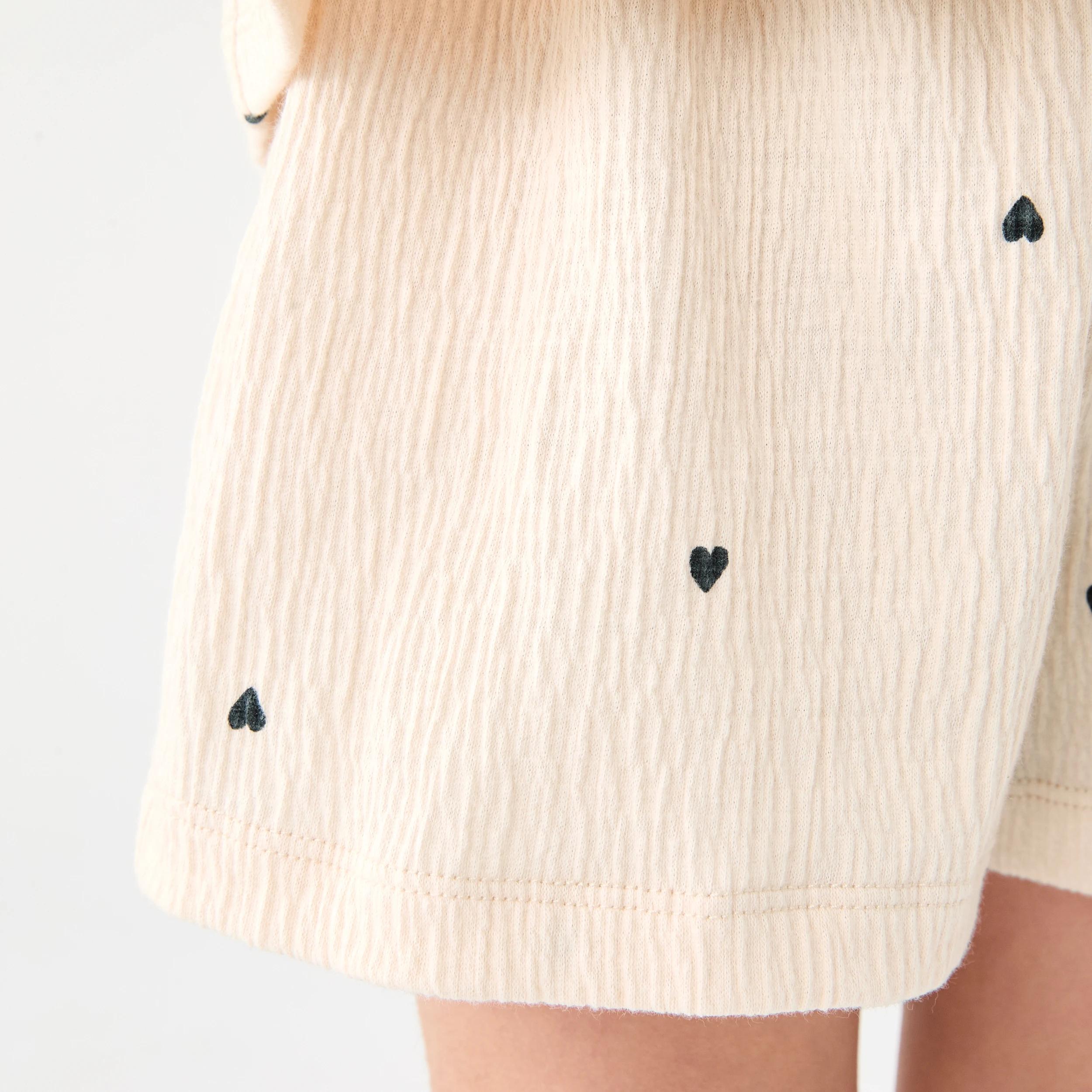 4 Print Crinkle Shorts Bge Hearts, 4 of 6